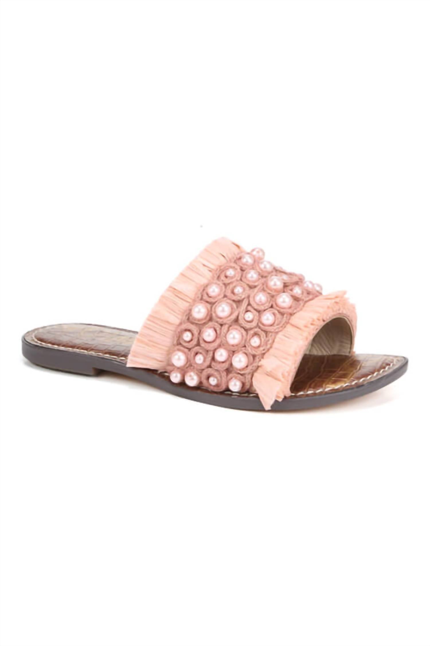00679d0a-c2c8-492f-8f57-c11e8c77ac33-upscale_15k-1500x1500-70 Sam Edelman - Women's Guthrie Raffia Slide Sandal - Image 1