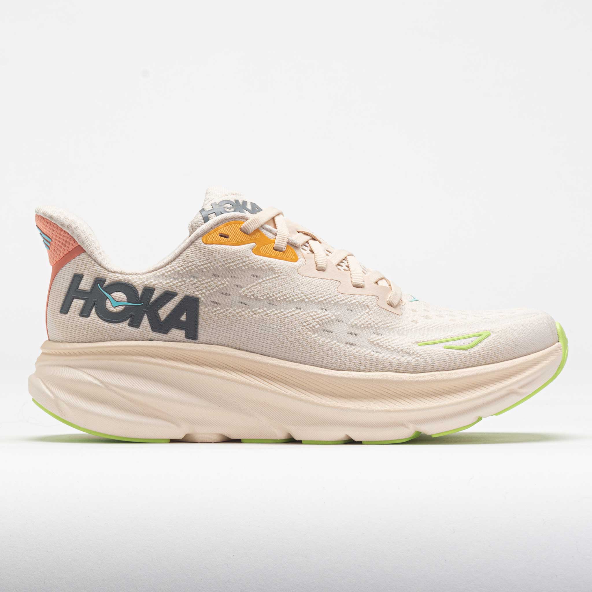 040918_3 HOKA Clifton 9 Womens Vanilla/Astral - Image 1