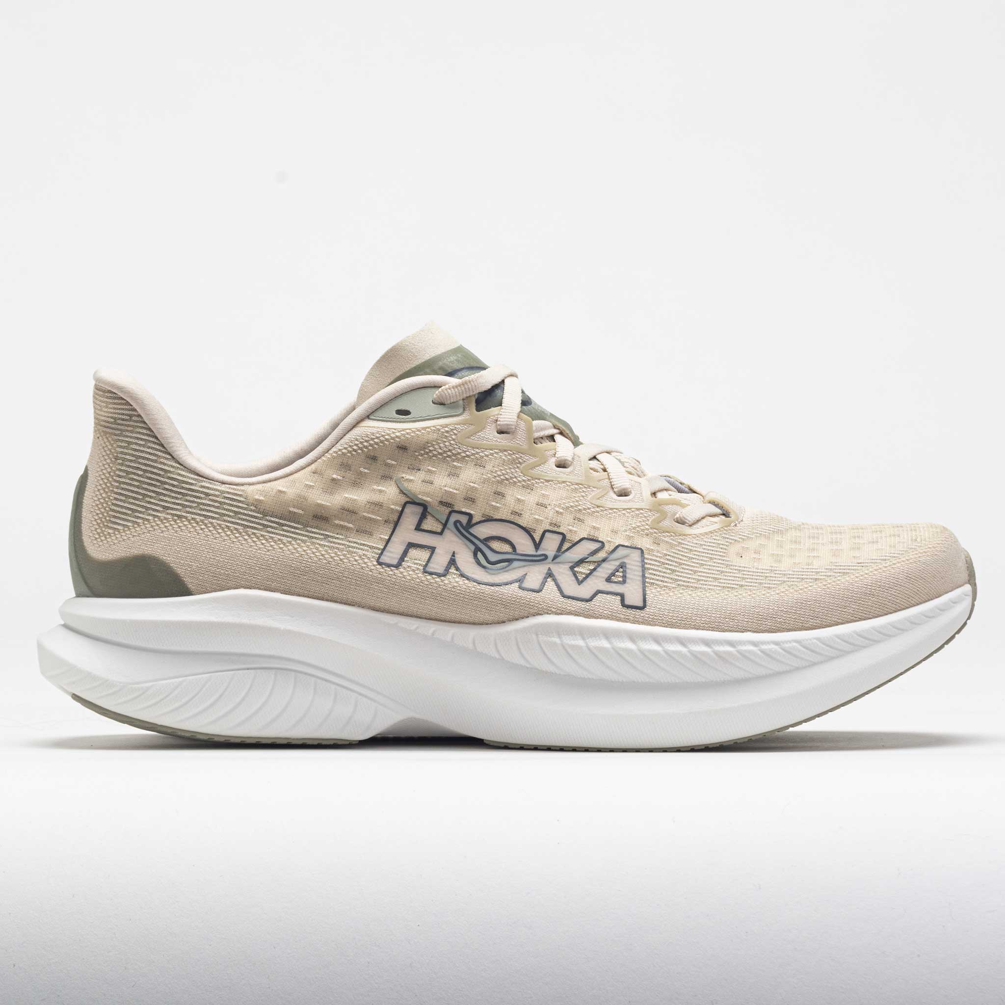 040963_3 HOKA Mach 6 Mens Oat Milk/Barley - Image 1