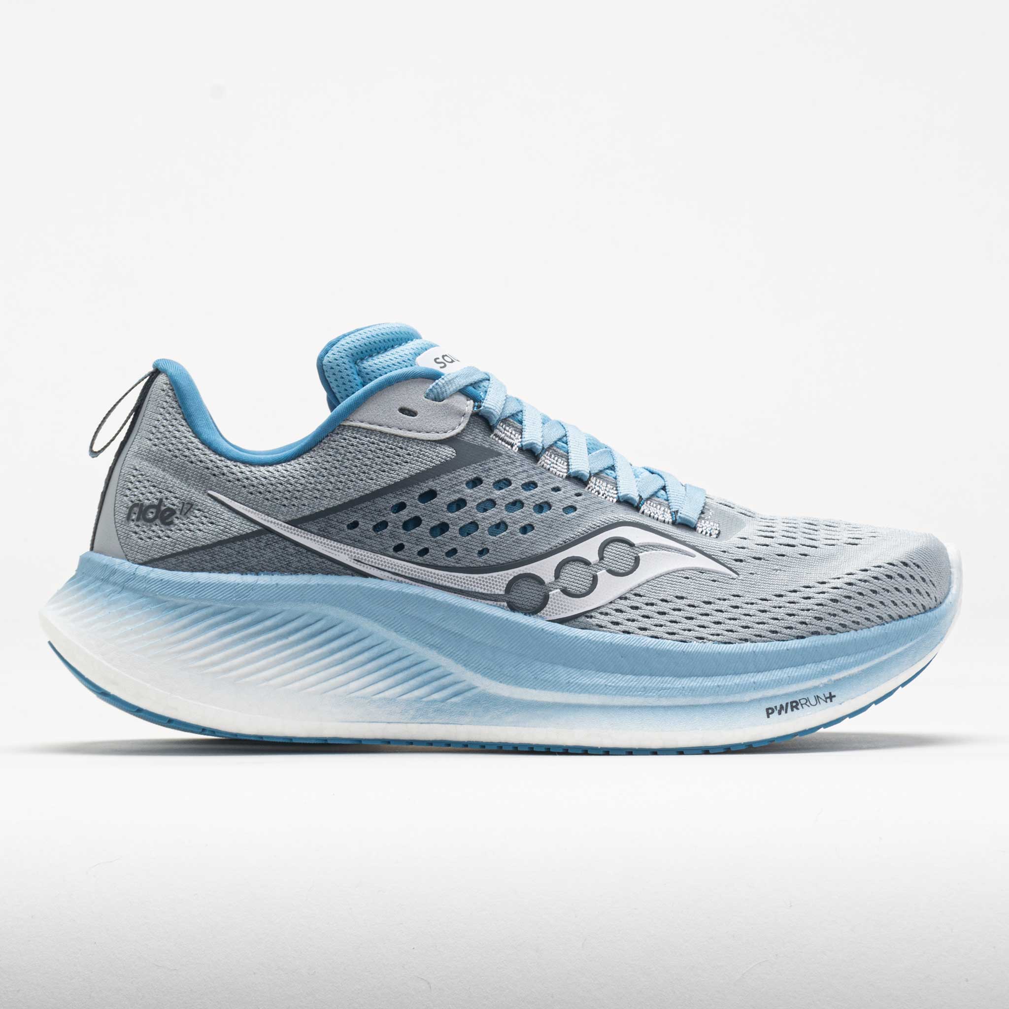 041048_3 Saucony Ride 17 Womens Cloud/Breeze - Image 1