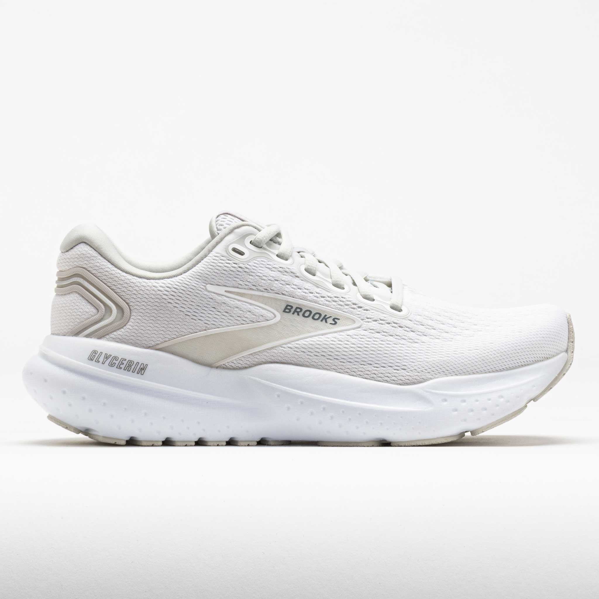 041102_3 Brooks Glycerin 21 Mens White/White/Grey - Image 1
