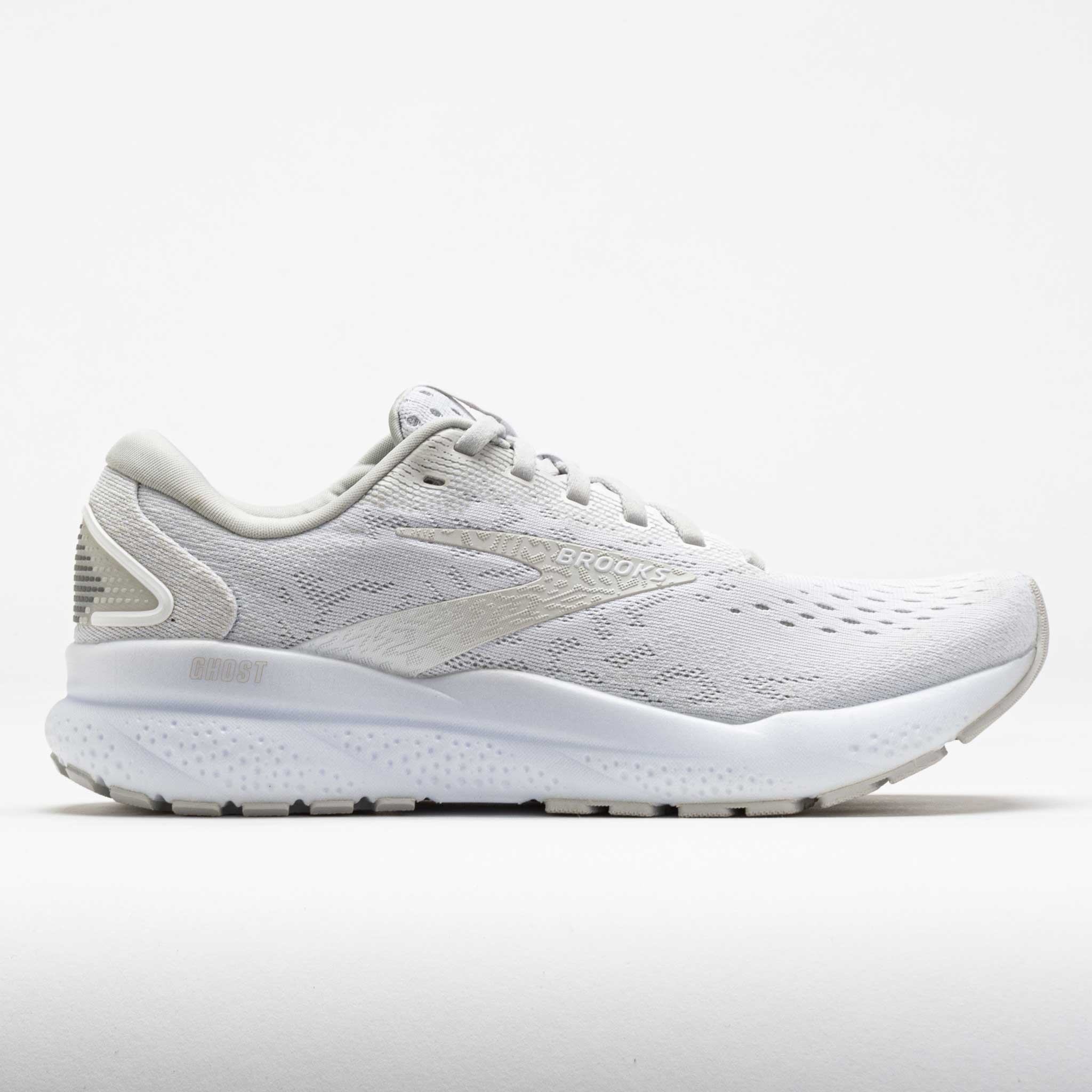 041211_3 Brooks Ghost 16 Womens White/White/Grey - Image 1