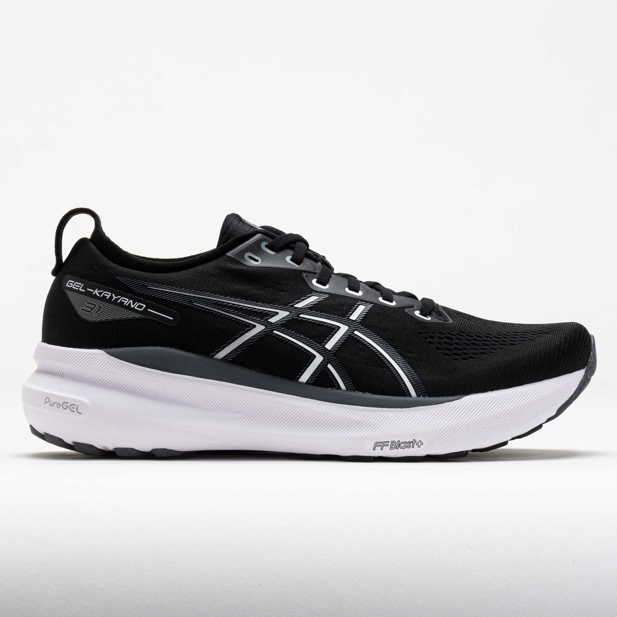 041466_3 ASICS GEL-Kayano 31 Mens Black/White - Image 1