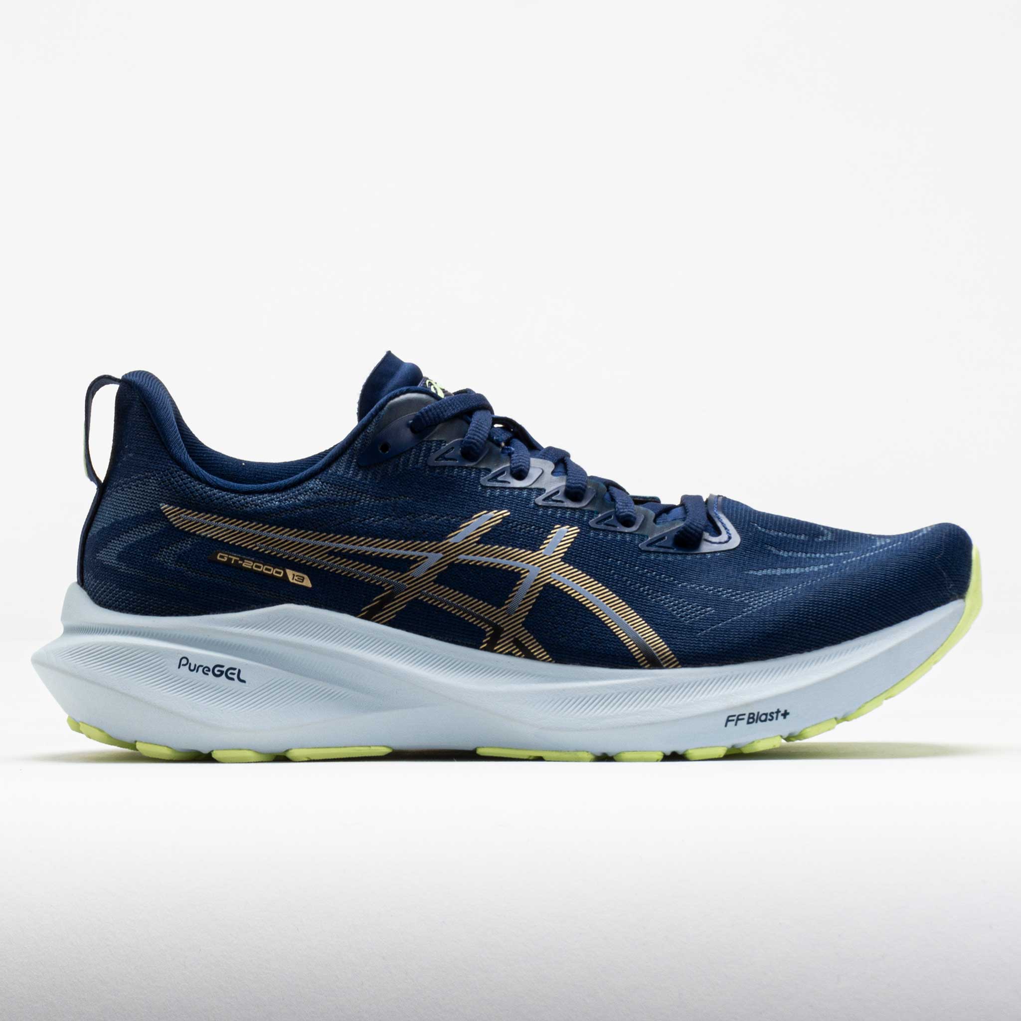 041481_3 ASICS GT-2000 13 Womens Blue Expanse/Champagne - Image 1