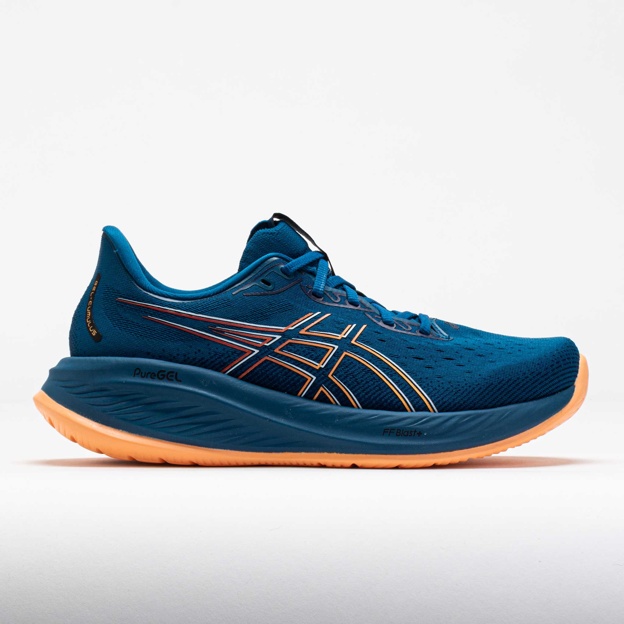 041514_3 ASICS GEL-Cumulus 26 Mens Rich Navy/Faded Orange - Image 1