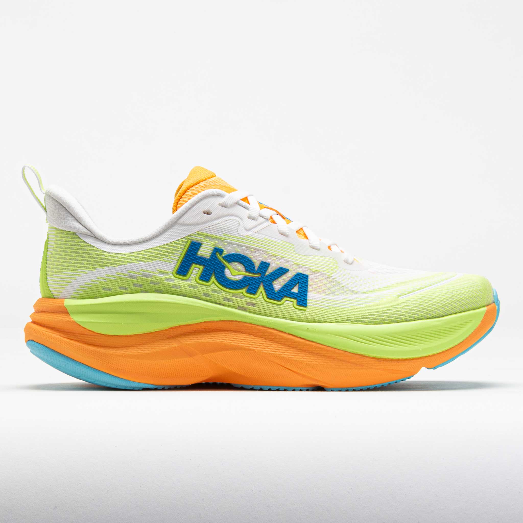 041693_3 HOKA Skyflow Womens Frost/Solar Flare - Image 1