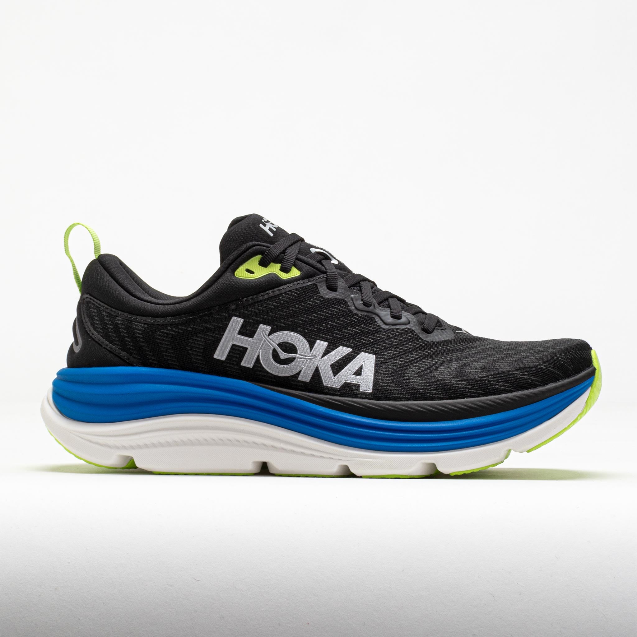 041735_3 HOKA Gaviota 5 Mens Black/Electric Cobalt - Image 1