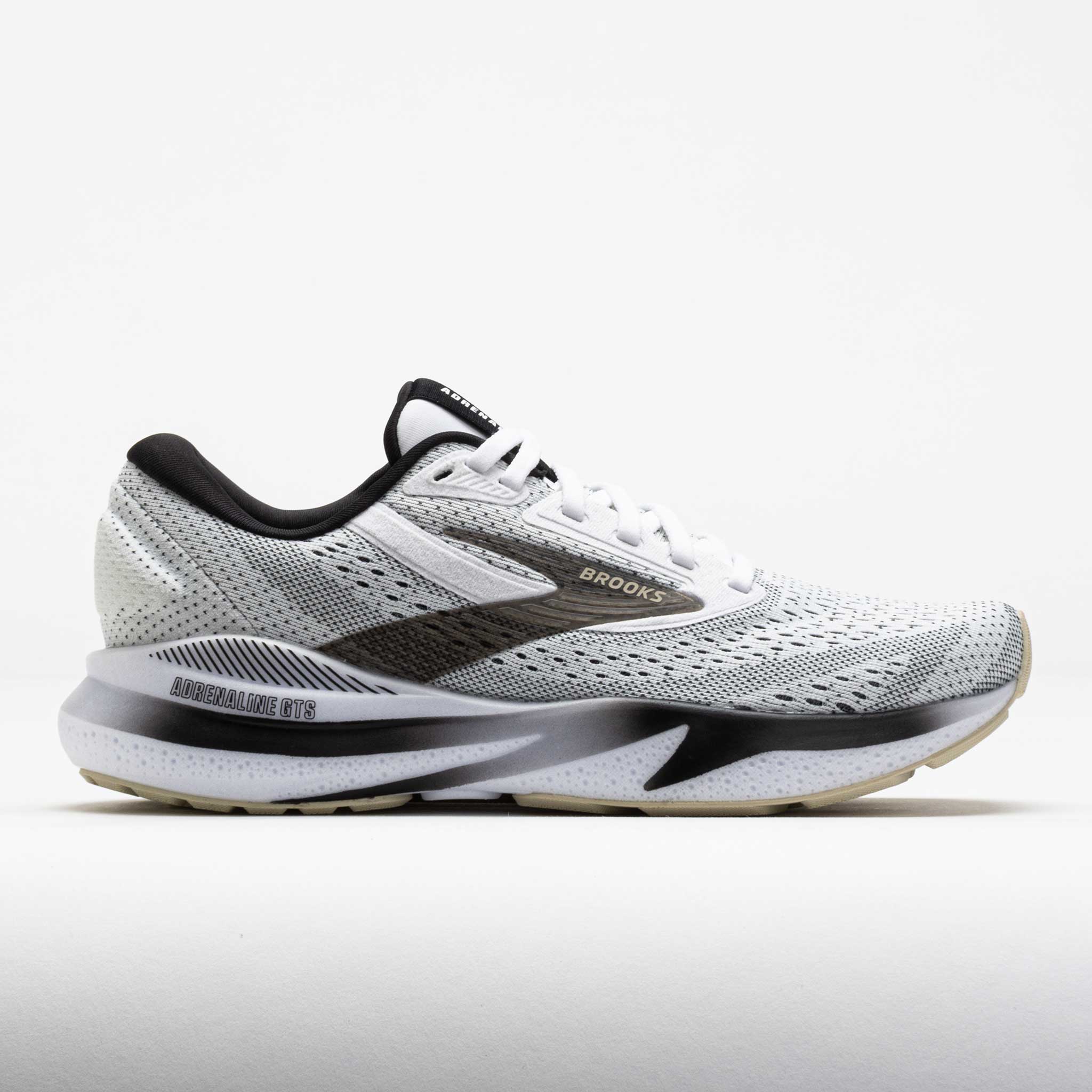 041846_3 Brooks Adrenaline GTS 24 Womens White/Black/Pelican - Image 1