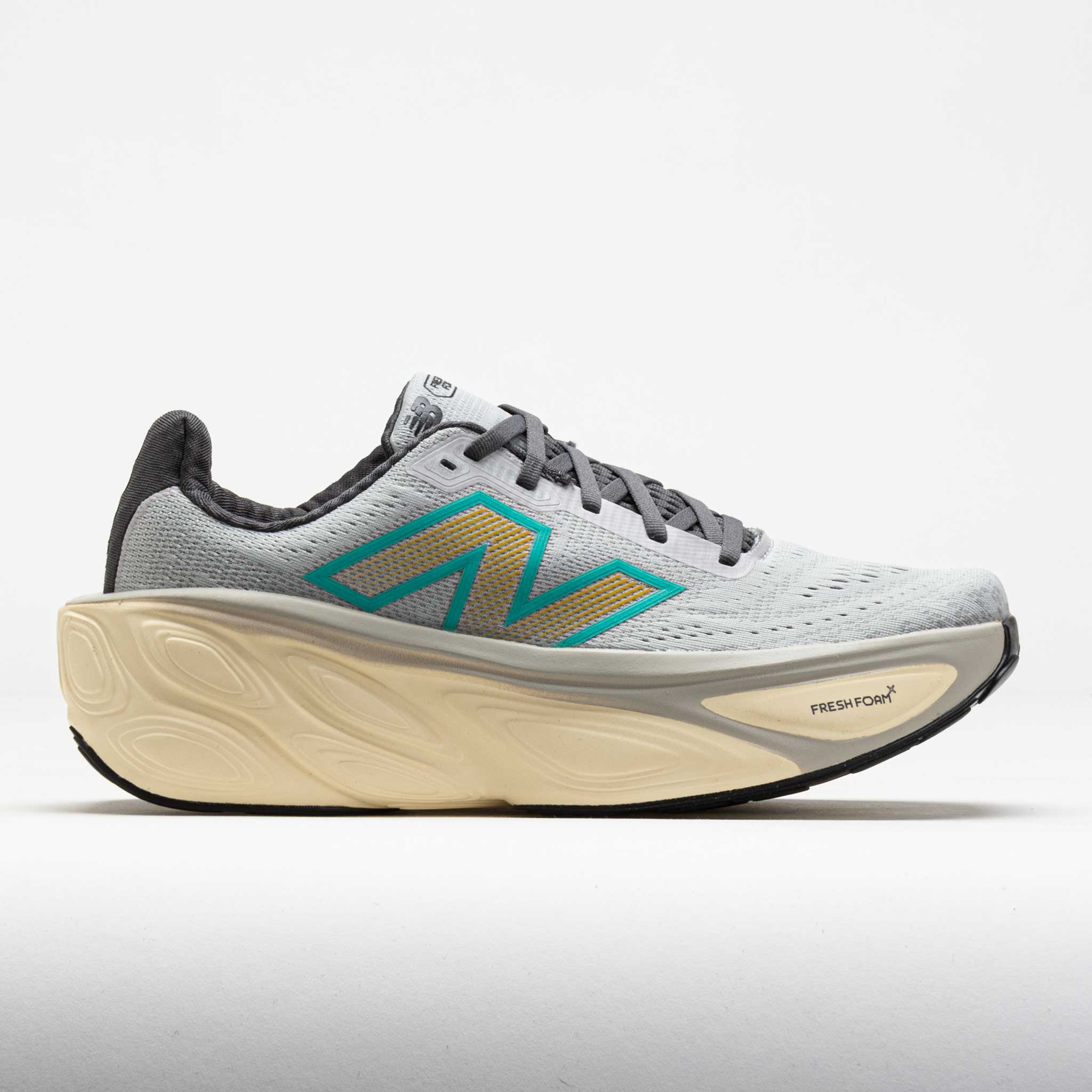 042076_3 New Balance Fresh Foam X More v5 Mens Brighton Grey/Calcium/Jade - Image 1