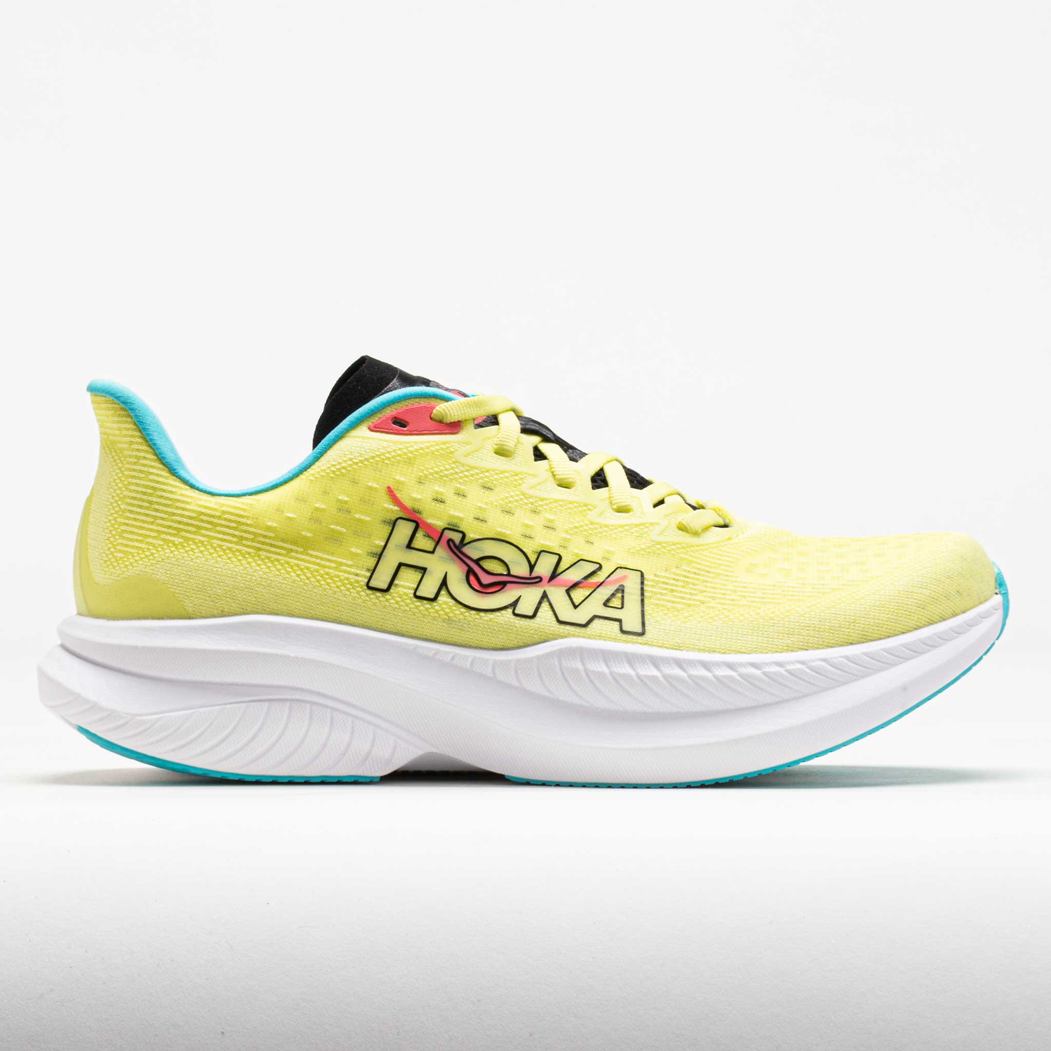 042163_3 HOKA Mach 6 Womens Yuzu/Cielo Blue - Image 1