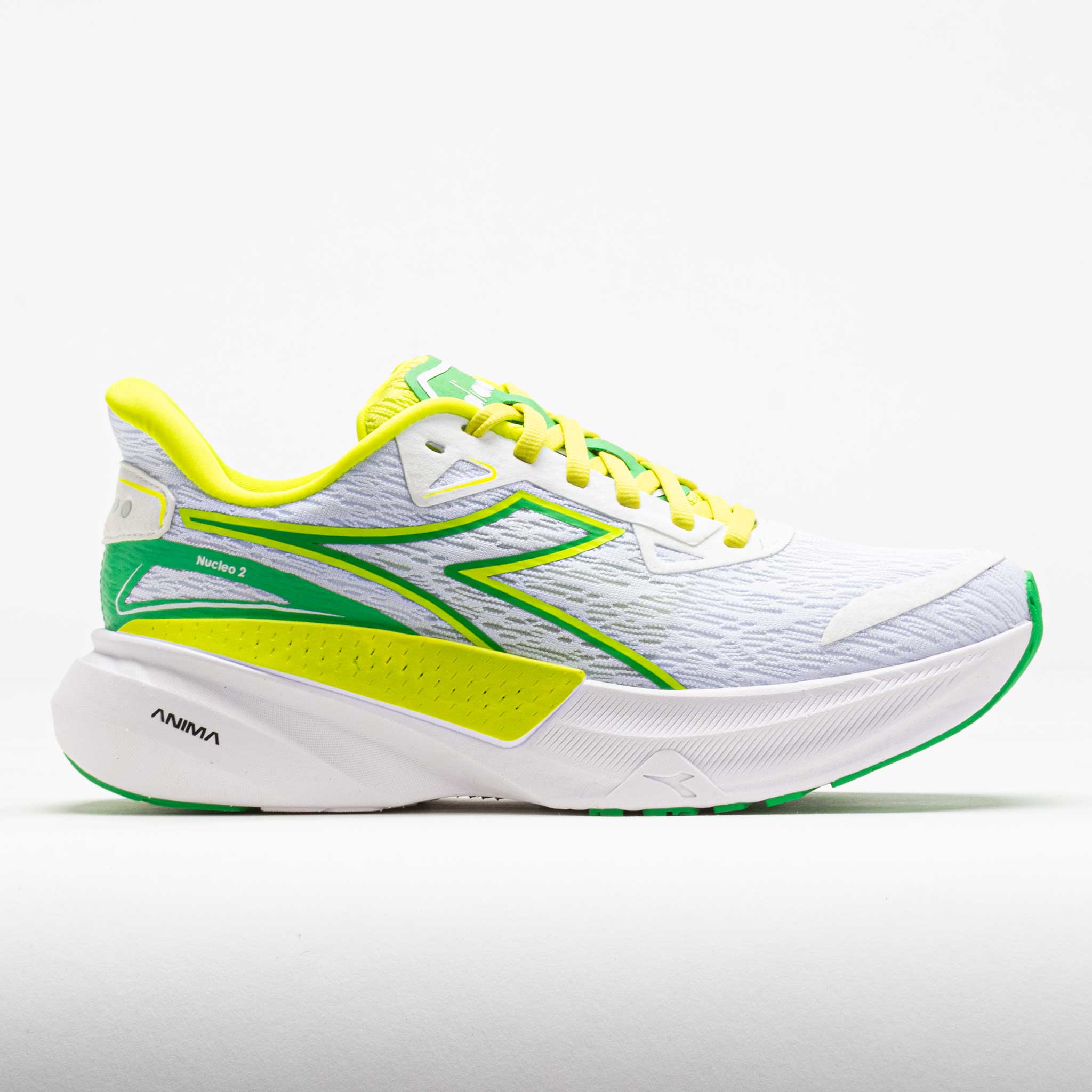042181_3 Diadora Equipe Nucleo 2 Womens White/Lime - Image 1