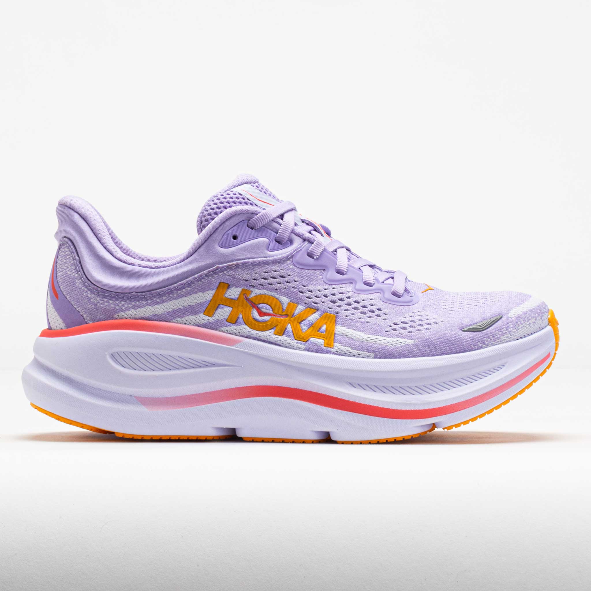 042191_3 HOKA Bondi 9 Womens Aster Flower/Starlight Glow - Image 1