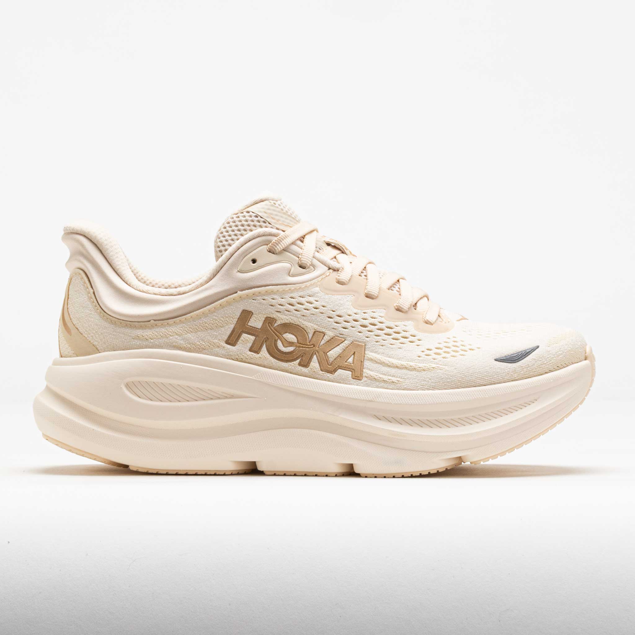 042194_3 HOKA Bondi 9 Womens Vanilla/Birch - Image 1