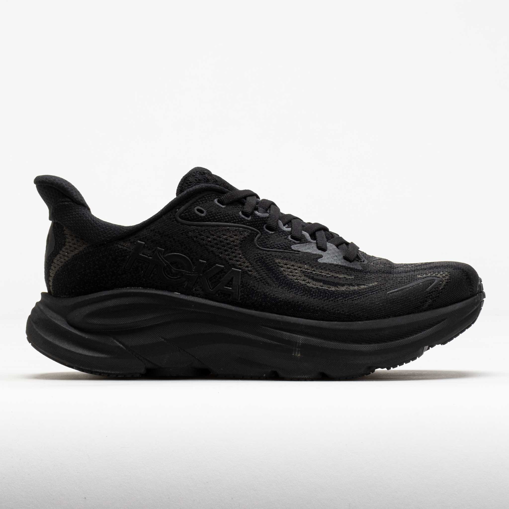 042222_3 HOKA Clifton 10 Womens Black/Black - Image 1