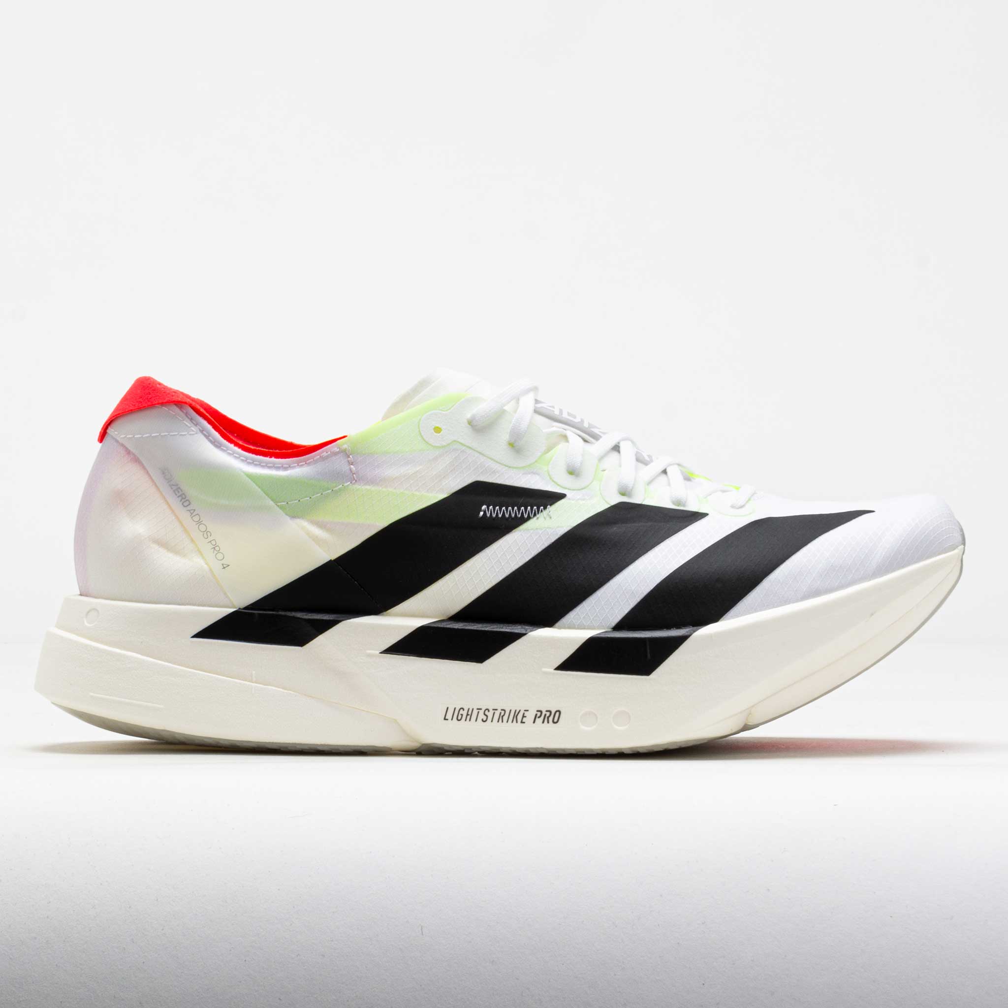 042395_3 adidas Adizero Adios Pro 4 Womens White/Black/Silver Metallic - Image 1