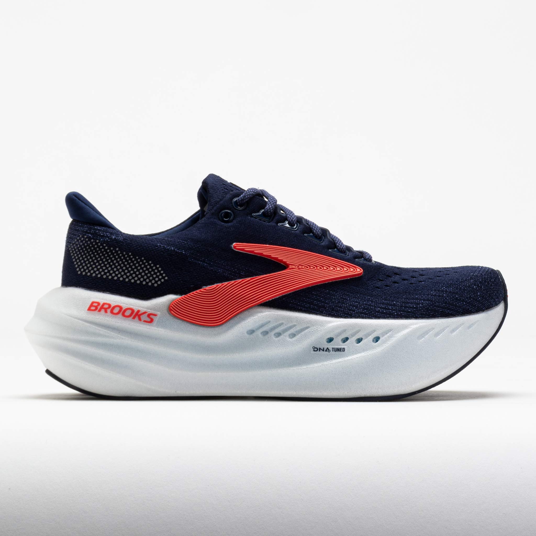 042428_3 Brooks Glycerin Max Womens Peacoat/Blue Ribbon/Hot Coral - Image 1