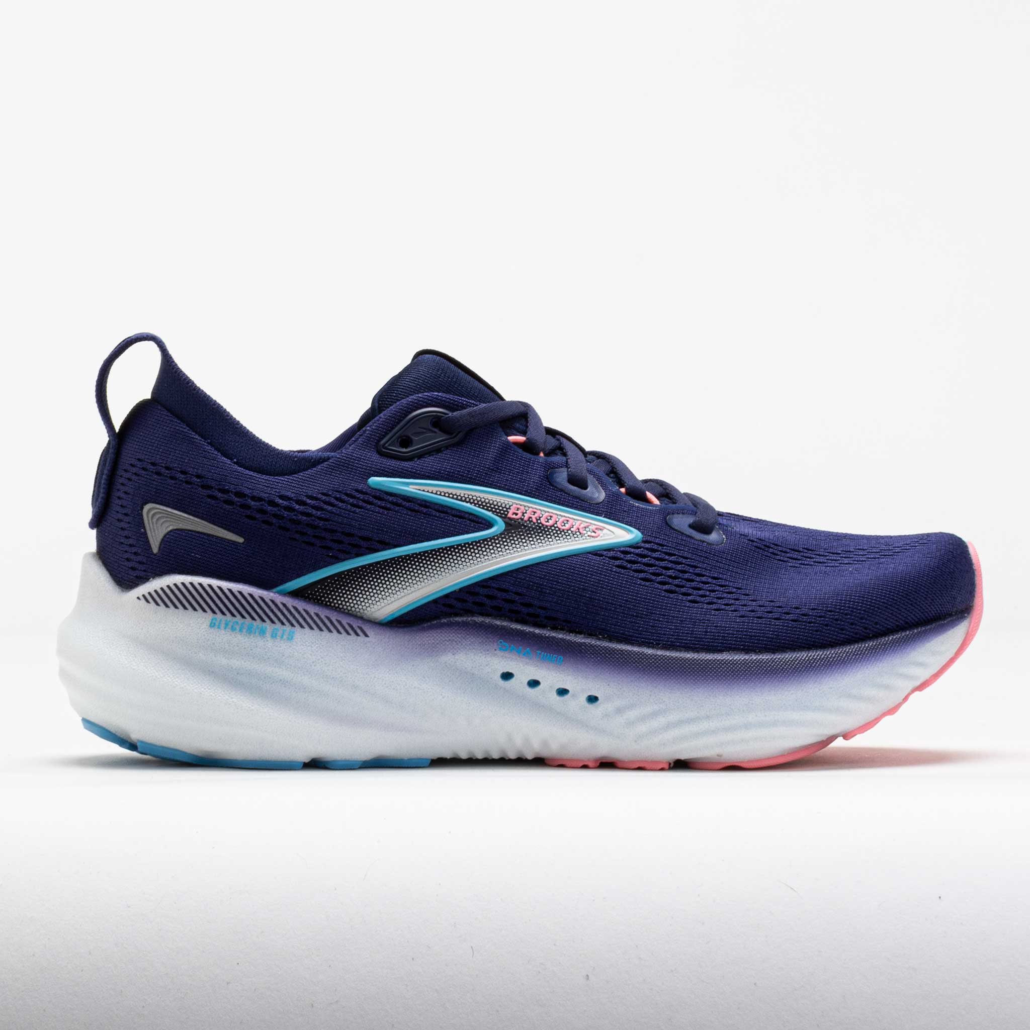 042488_3 Brooks Glycerin GTS 22 Womens Blue Ribbon/Peacoat/Dianthus - Image 1