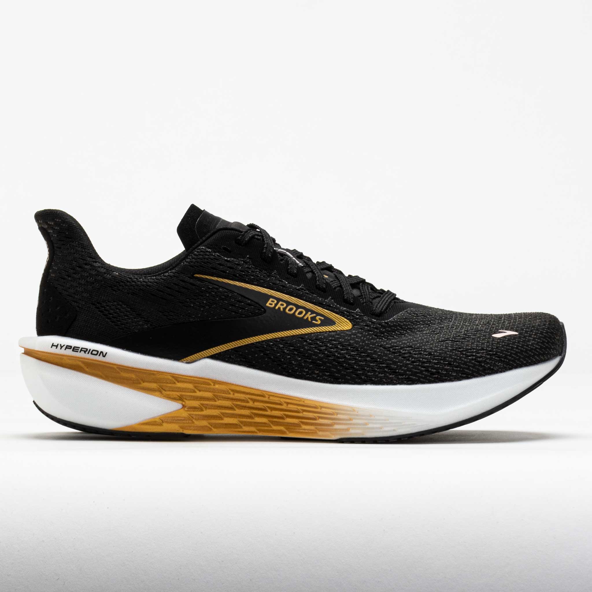 042503_3 Brooks Hyperion 2 Mens Black/Gold/Pink - Image 1