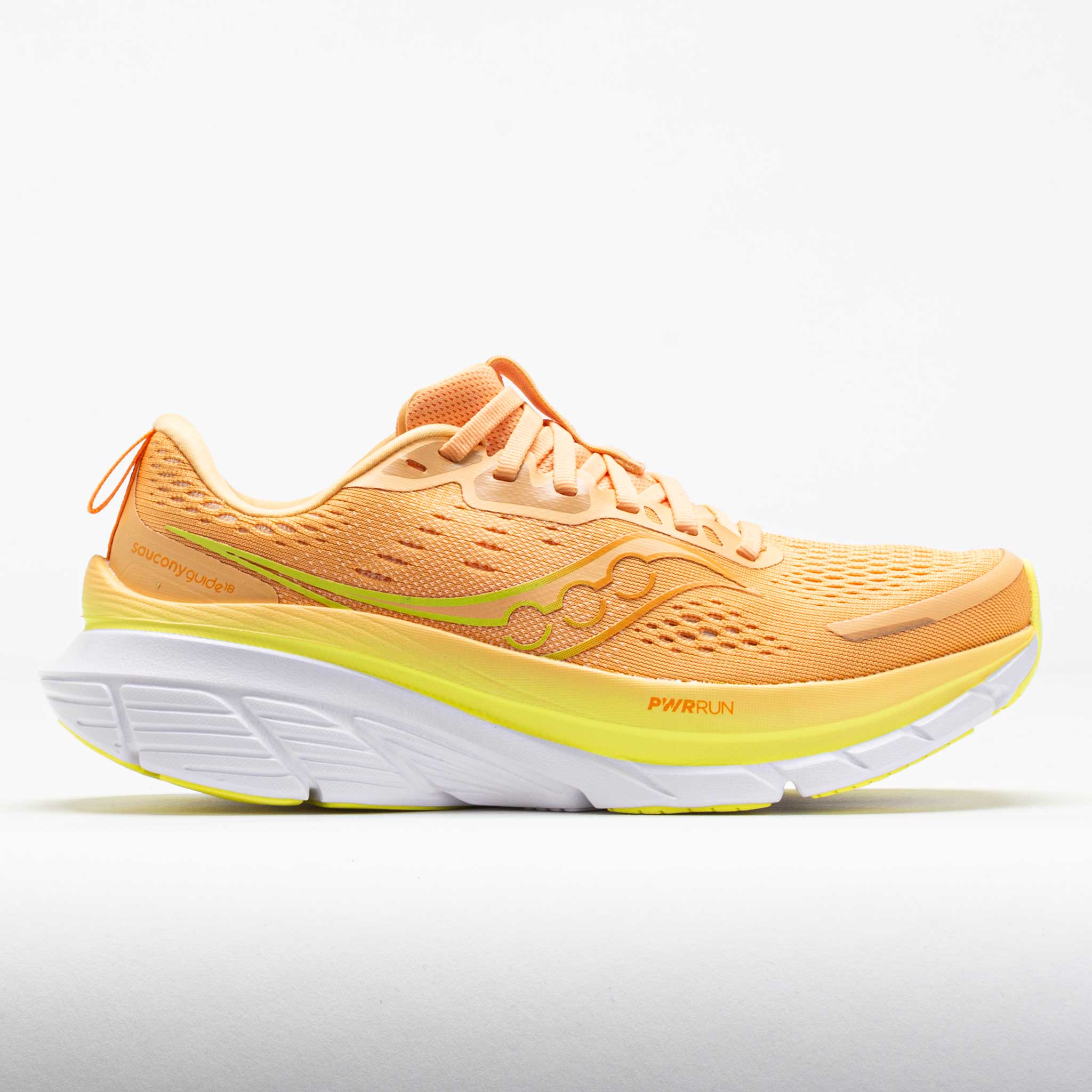 042650_3 Saucony Guide 18 Womens Peach/Sunny - Image 1