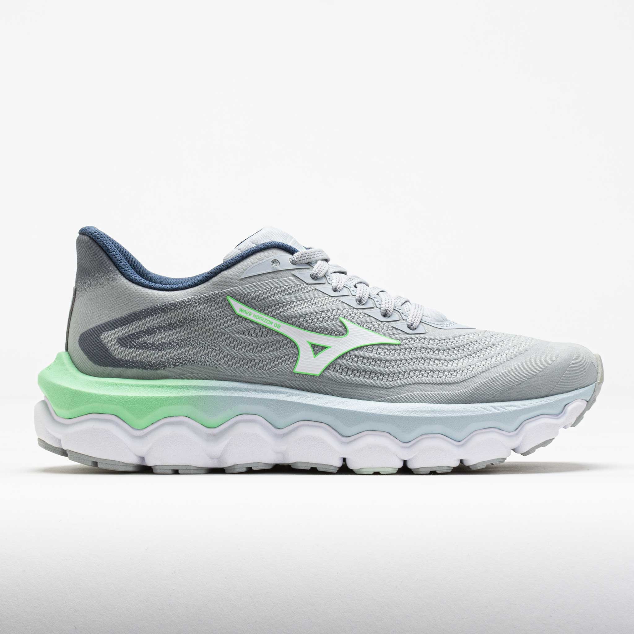 042771_3 Mizuno Wave Horizon 8 Womens Pearl Blue/White - Image 1