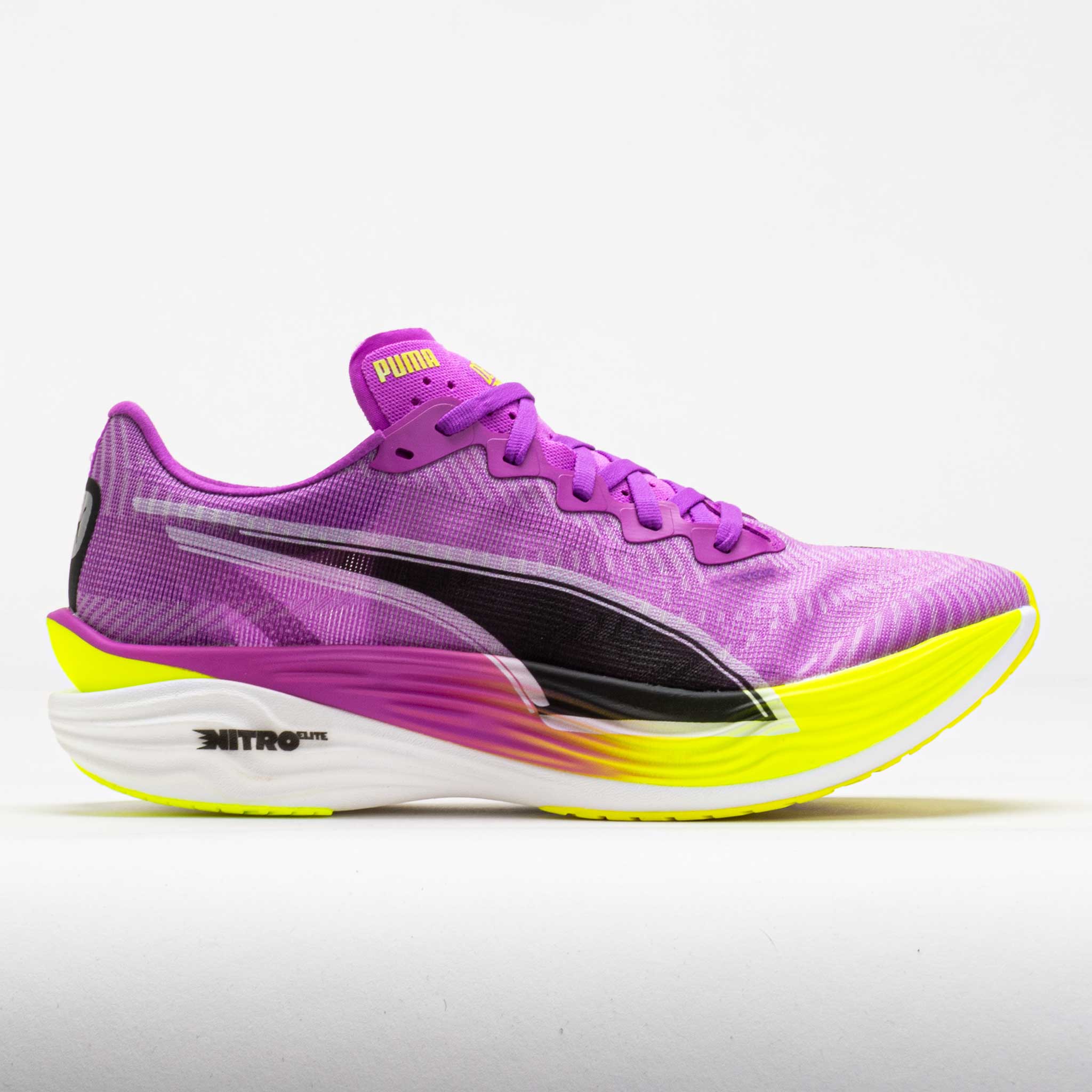 043445_3 Puma Deviate NITRO Elite 3 Mens Pure Magenta/Yellow Alert - Image 1