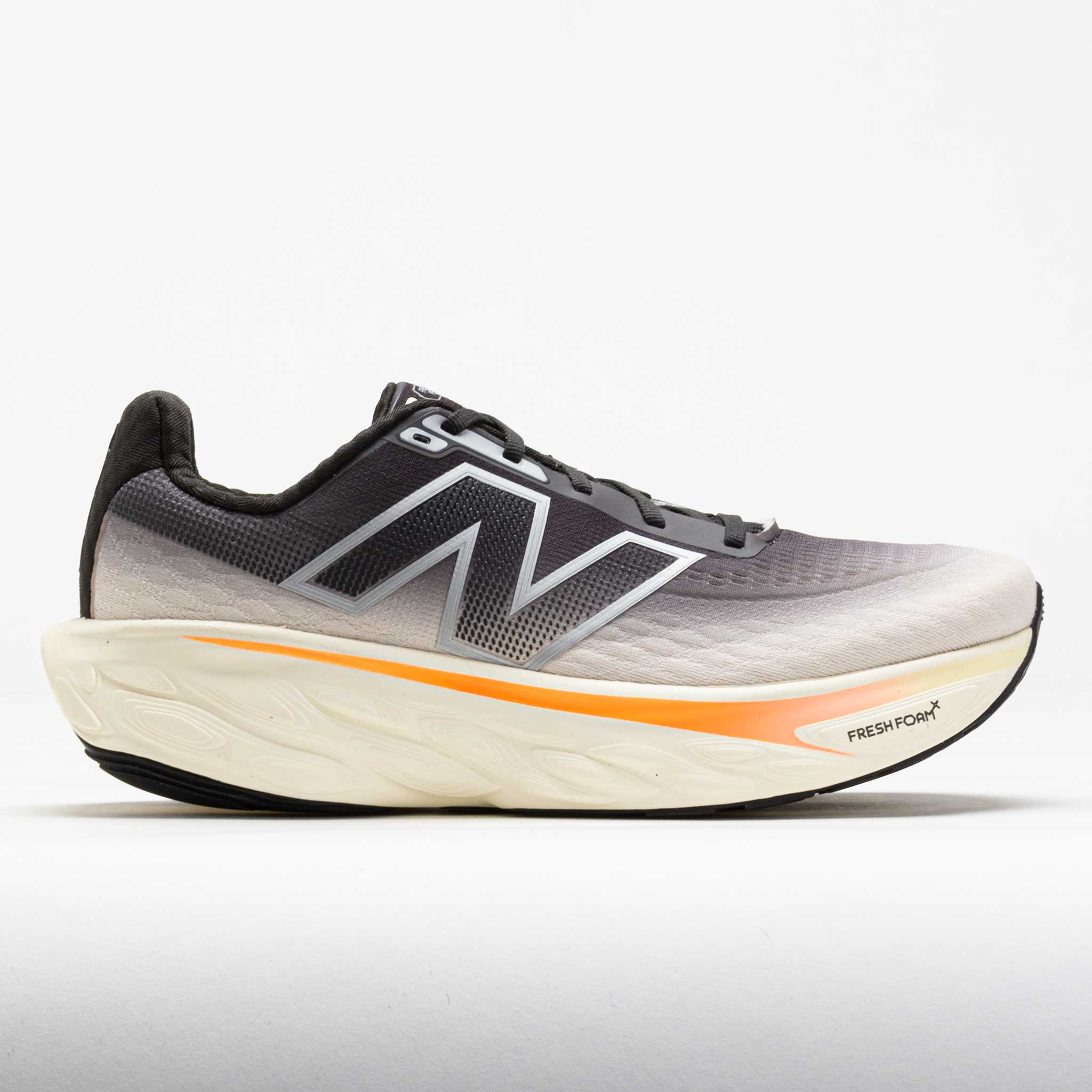 043496_3 New Balance Fresh Foam X 1080v14 Mens Black Cement/Angora/Hot Mango - Image 1