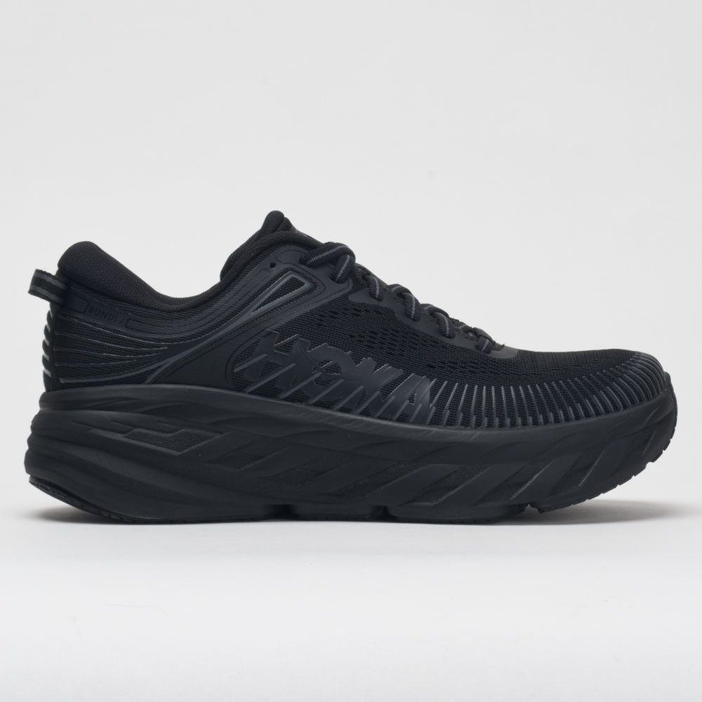 045285_3 HOKA Bondi 7 Womens Black/Black - Image 1