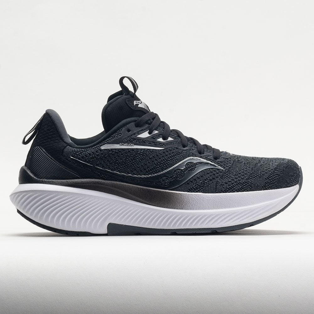 048769_3 Saucony Echelon 9 Womens Black/White - Image 1