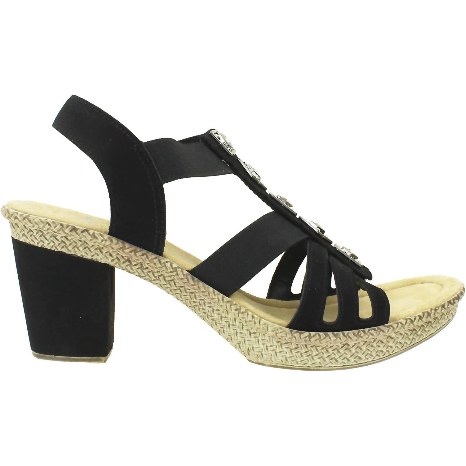 0ac3798d-01f7-4b35-a1c0-60561af48b18-upscale_15k-1500x1500-70 Rieker - Women's Rabea 60 High Heel Sandal - Image 1