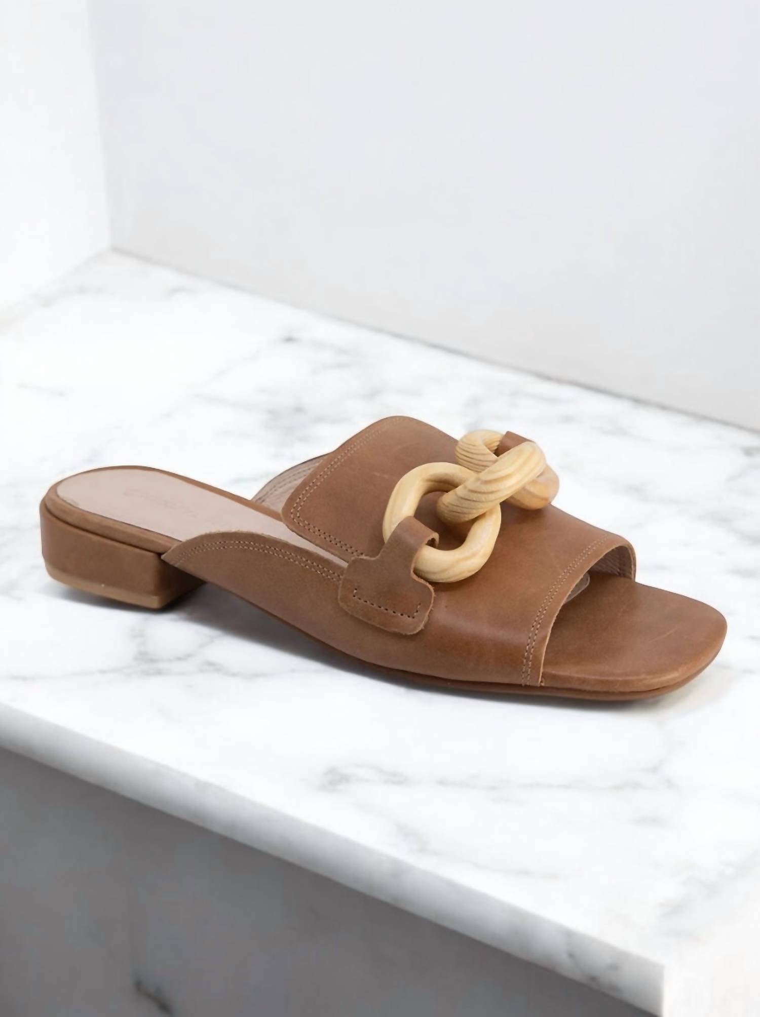 0c5193f4-16f7-4da0-8414-a3b687868eaa-upscale_15k-1500x1500-70 Chocolat Blu - Bell Leather Mules - Image 1
