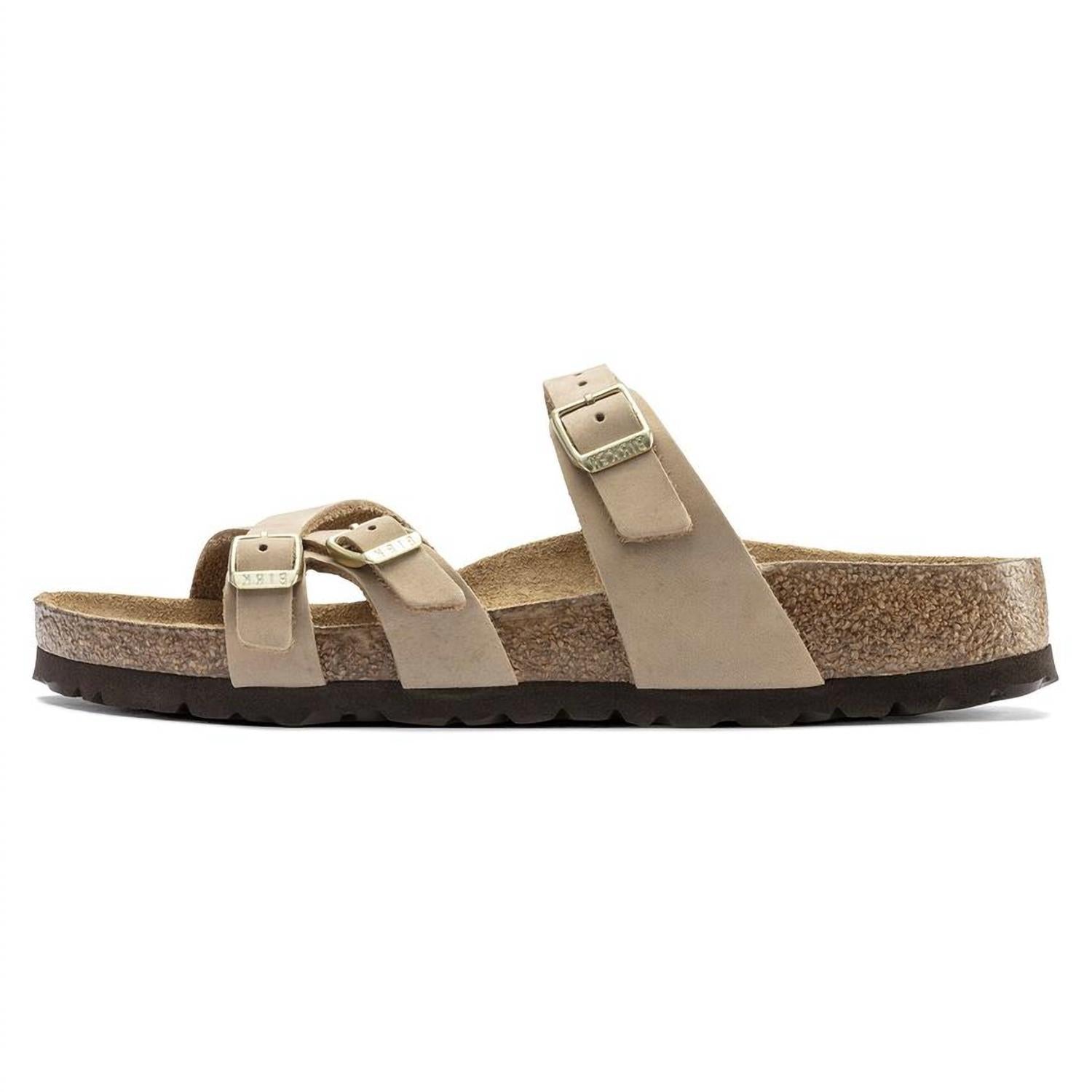 0cbbff06-1d24-4846-b843-9d68787b1040-upscale_15k-1500x1500-1 Birkenstock - Women's Franca Soft Footbed Leather Sandal - Image 1