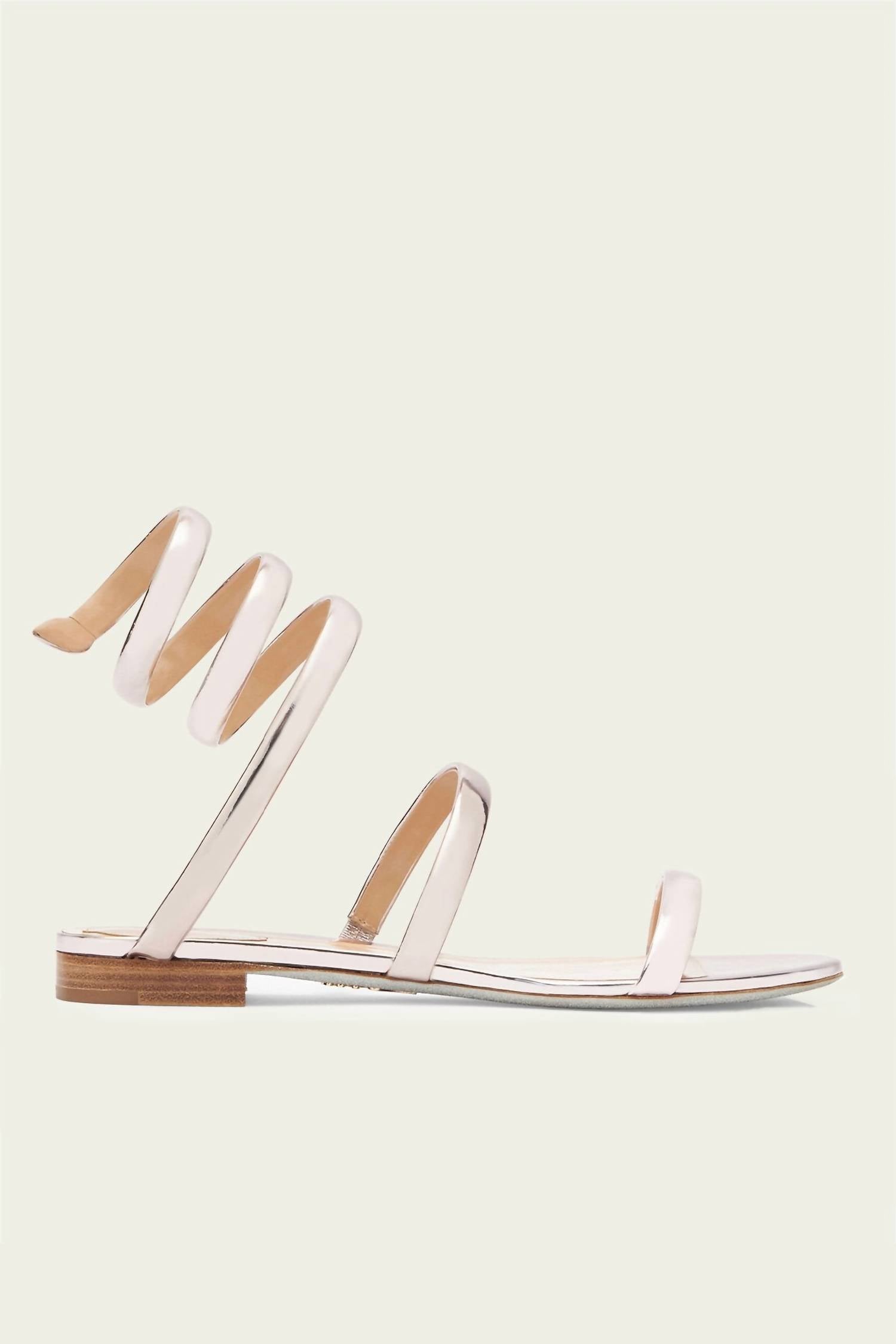 0dfac0ab-5573-4c82-98d2-5e95c2f237d9-upscale_15k-1500x1500-70 Rene Caovilla - Women's Cleo Mirrored Flat Sandal - Image 1
