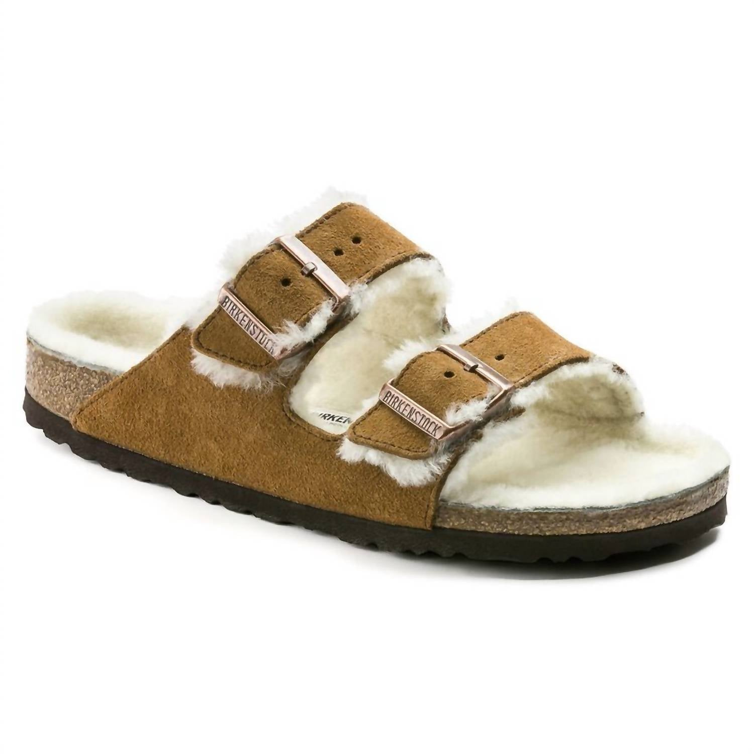 0e45358d-faff-4f99-aec0-bb908afd2e68-upscale_15k-1500x1500-70 Birkenstock - Unisex Arizona Fur Shearling Sandal - Image 1
