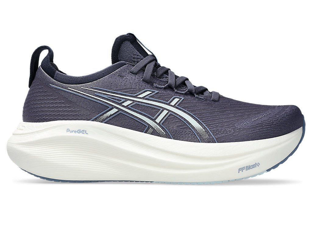 1012B753_500_SR_RT_GLB Women's Gel-Nimbus 27 (500 - Indigo Fog/Cool Grey) - Image 1