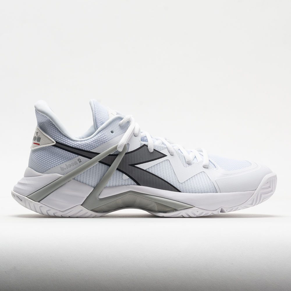 117020_3 Diadora B.Icon 2 AG Mens White/Silver - Image 1