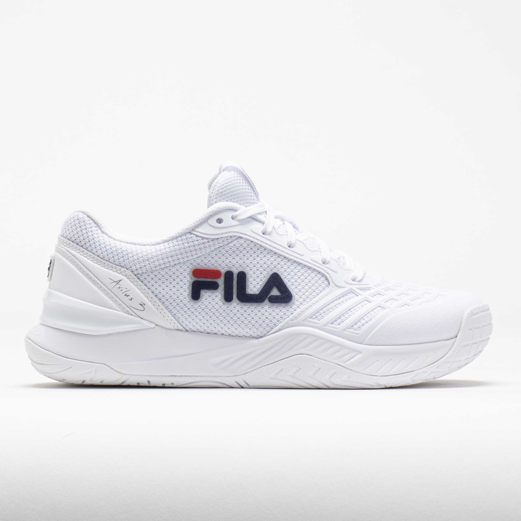 117840_3 Fila Axilus 3 Energized Womens White/FILA Navy/FILA Red - Image 1