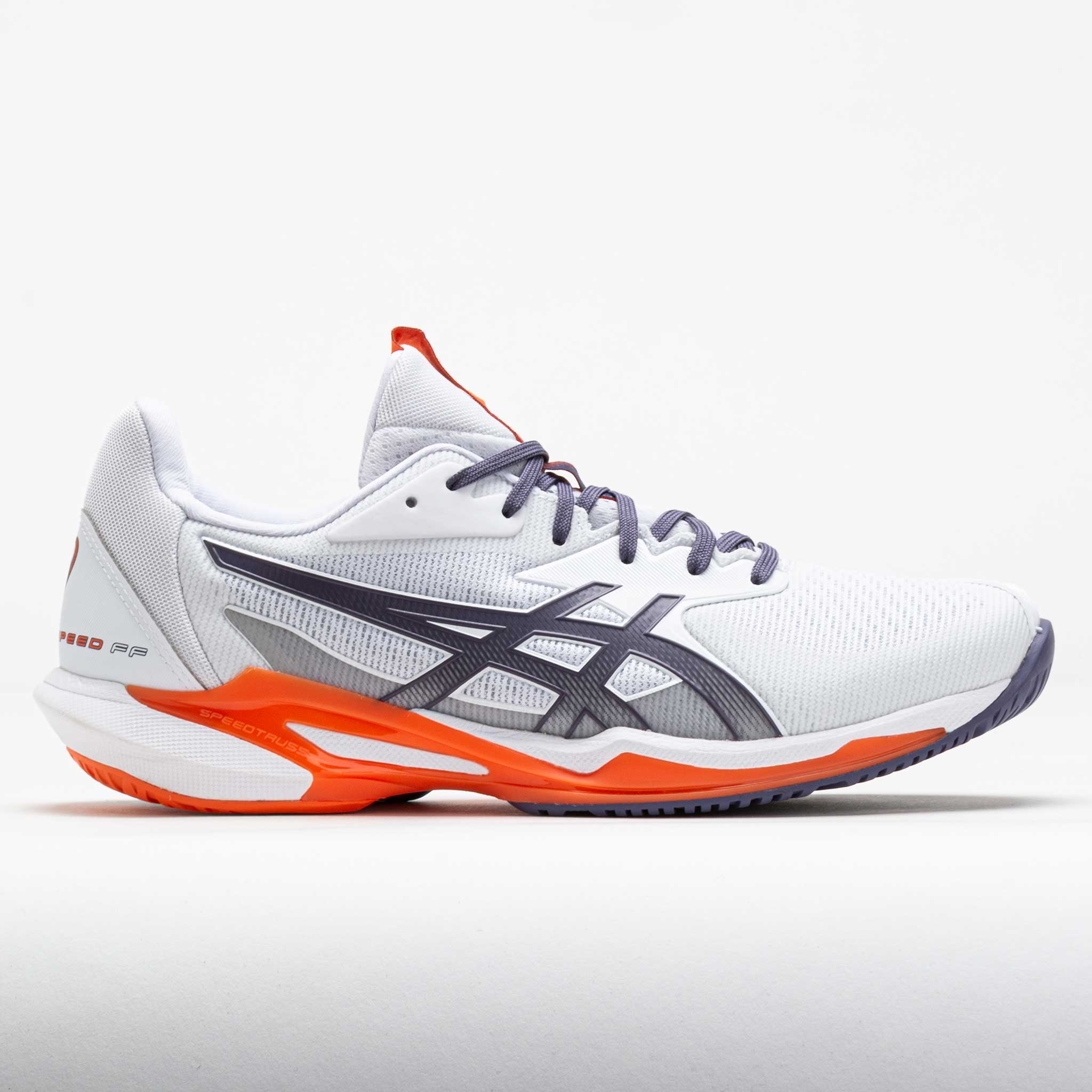 118146_3 ASICS Solutionspeed FF 3 Mens White/Indigo Fog - Image 1