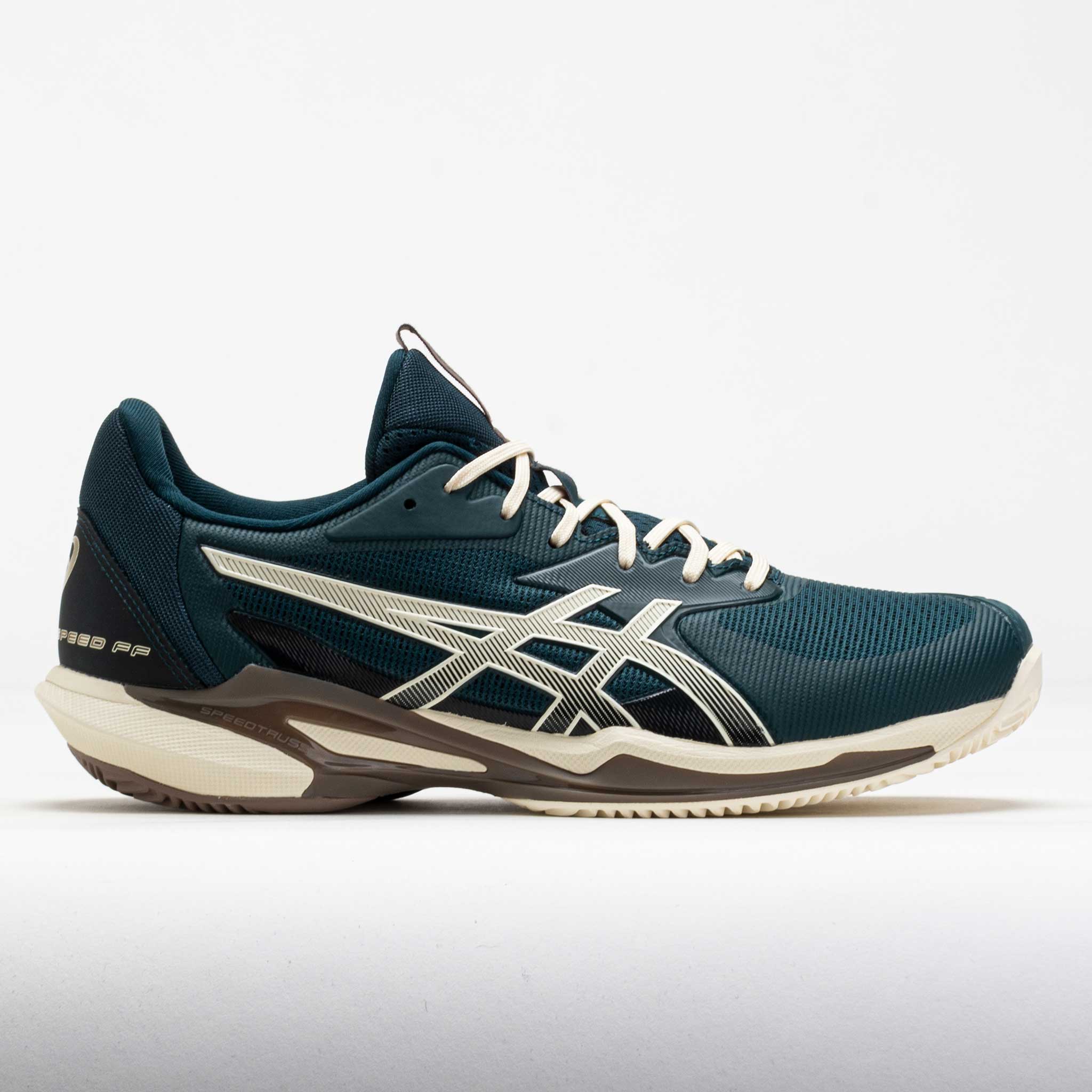 118149_3 ASICS Solutionspeed FF 3 Clay Mens Saxon Green/Birch - Image 1