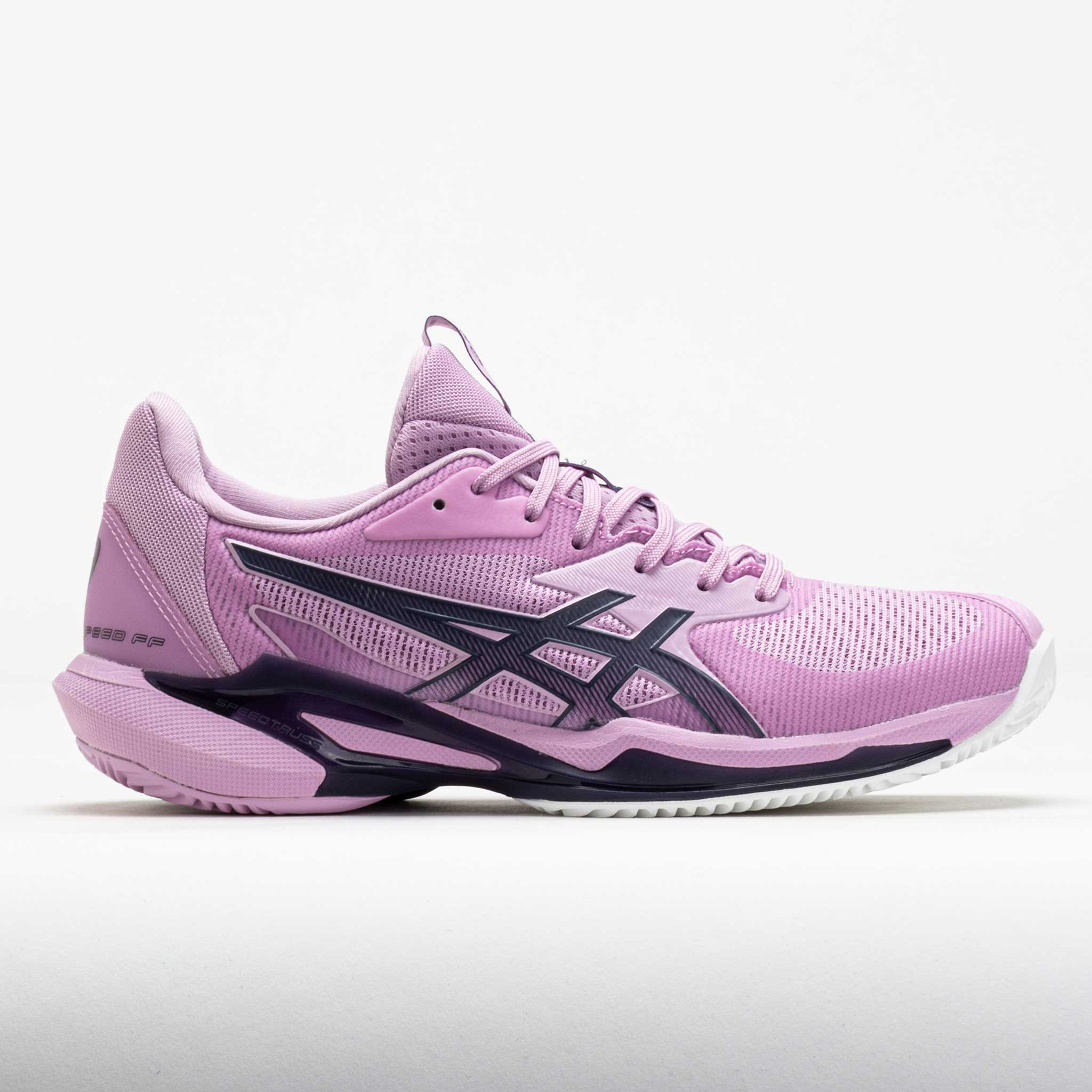 118154_3 ASICS Solutionspeed FF 3 Clay Womens Light Ube/Indigo Fog - Image 1