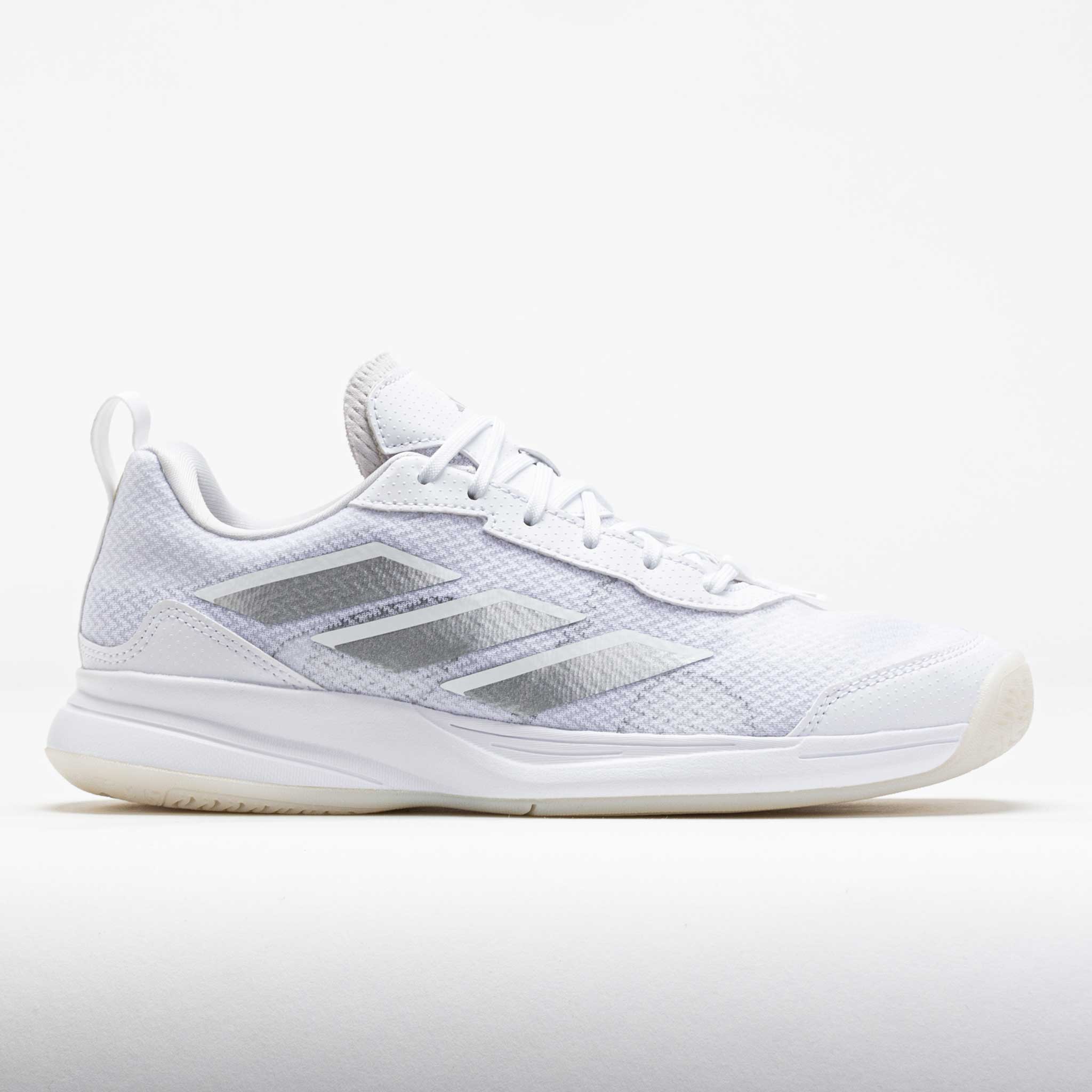 118213_3 adidas AvaFlash Womens White/Silver Metallic - Image 1