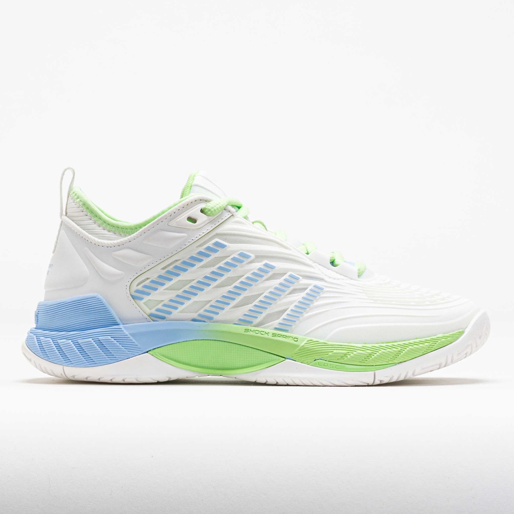 118286_3 K-Swiss Hypercourt Supreme 2 Womens White/Paradise Green/Dutch Canal - Image 1