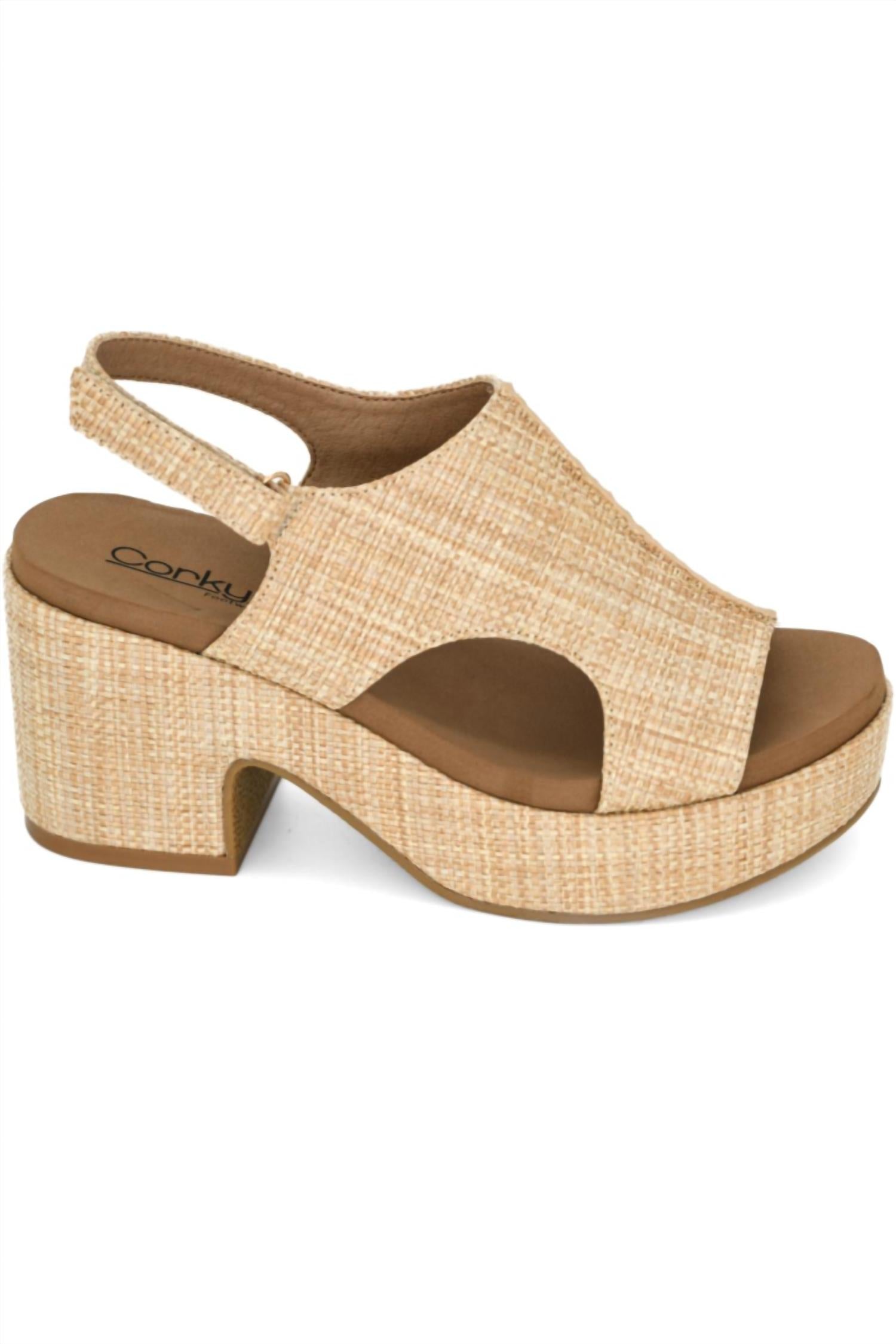 11b3aafa-4483-4101-8edb-d1fd0da782ab-upscale_15k-1500x1500-1 Corkys Footwear - Women's Miss Carley Sandal - Image 1