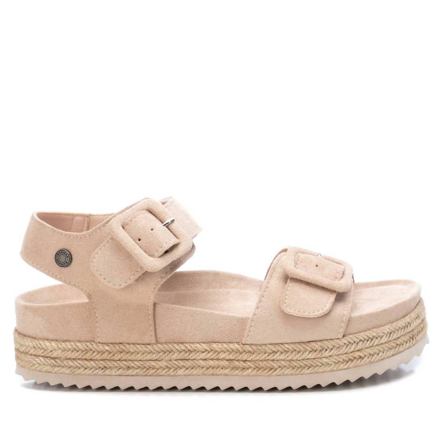 128c5d9a-05be-4c69-8970-3e2e78a0aef9-upscale_15k-1500x1500-70 Xti - Women's Suede Flatform Sandals - Image 1