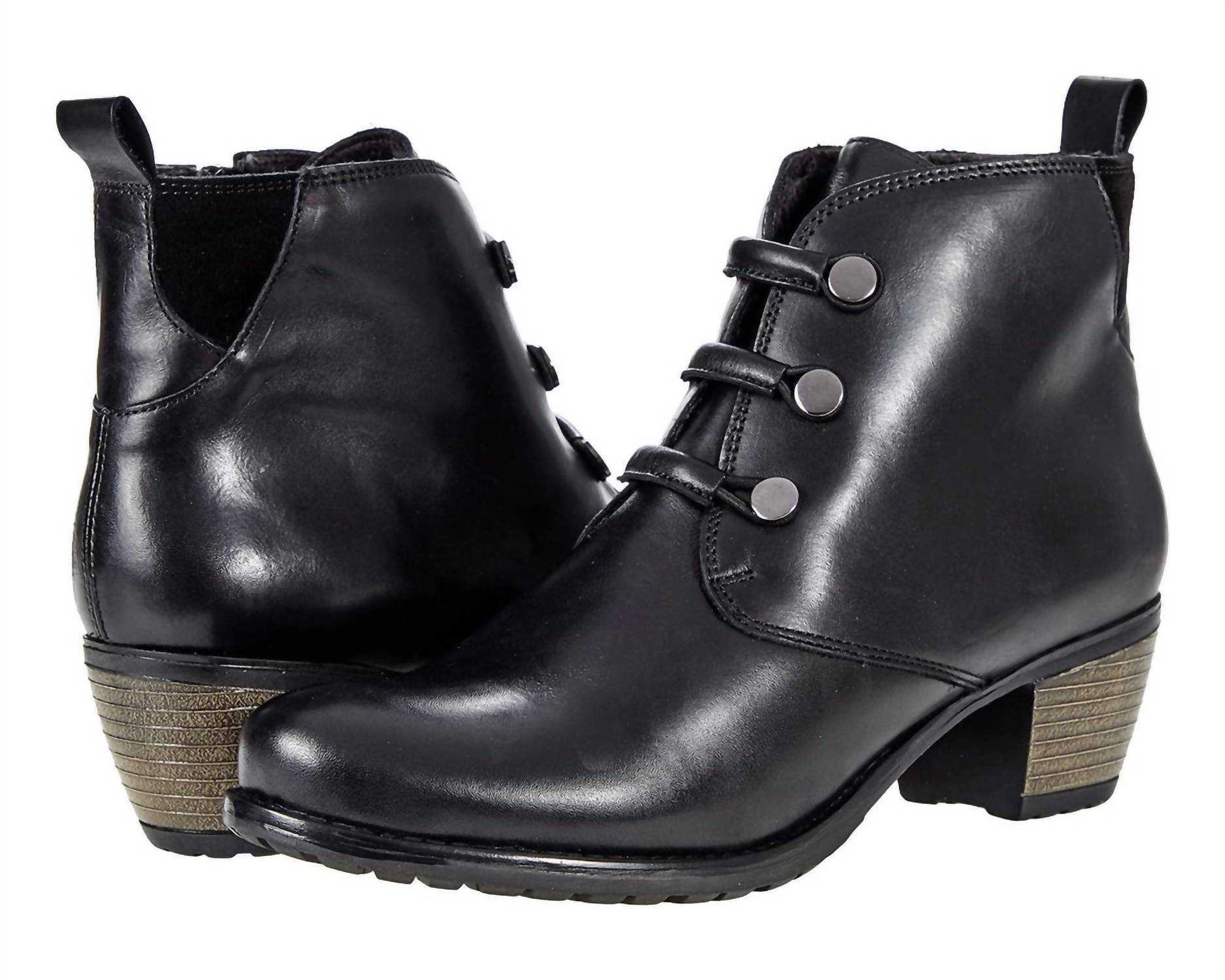 1724c7fb-c10f-48af-87cb-8354bc4b1c76-upscale_15k-1500x1500-70 Eric Michael - Women's Faye Leather Ankle Boots - Image 1