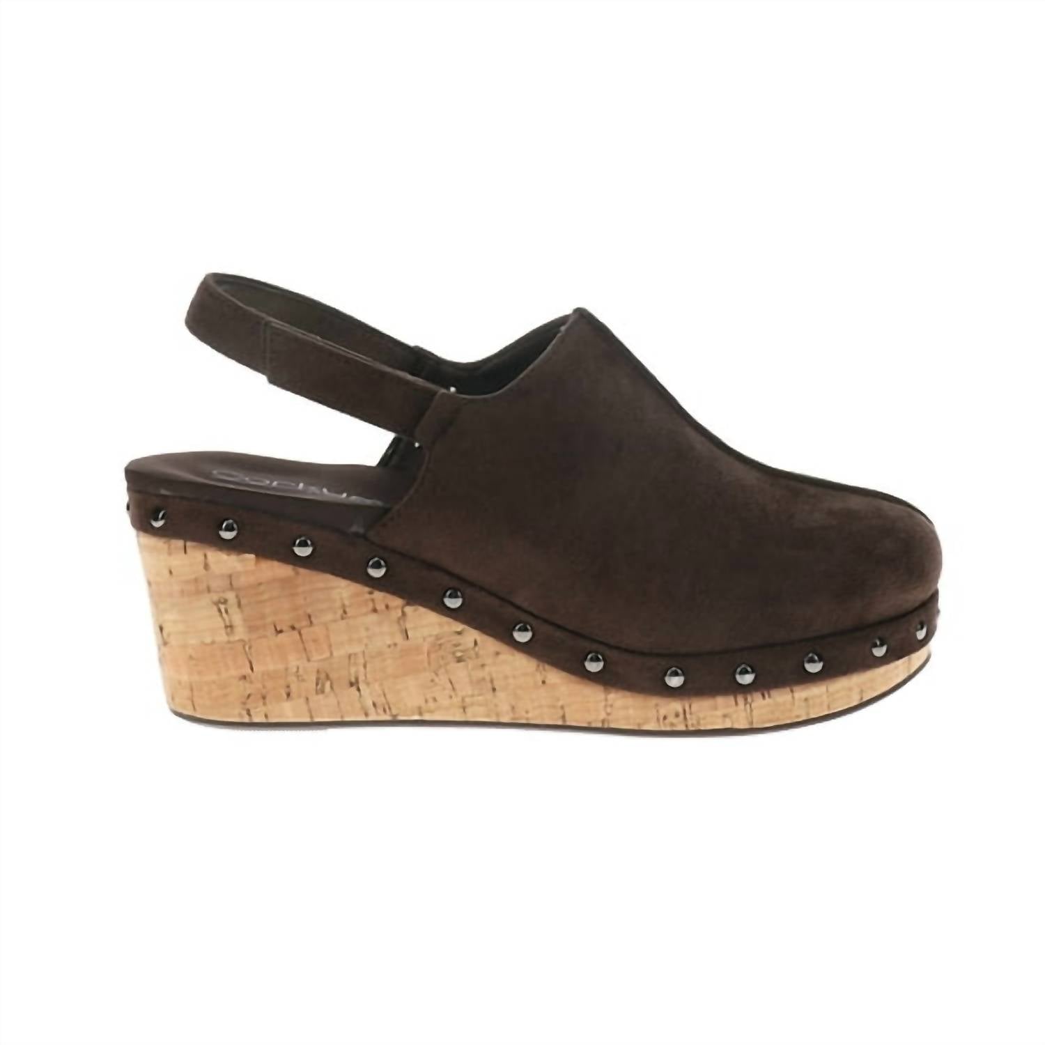 172e1400-8cac-4010-844c-75b1350857ac-upscale_15k-1500x1500-70 Corkys Footwear - Women's Make Em Blush Studded Slingback Clogs - Image 1