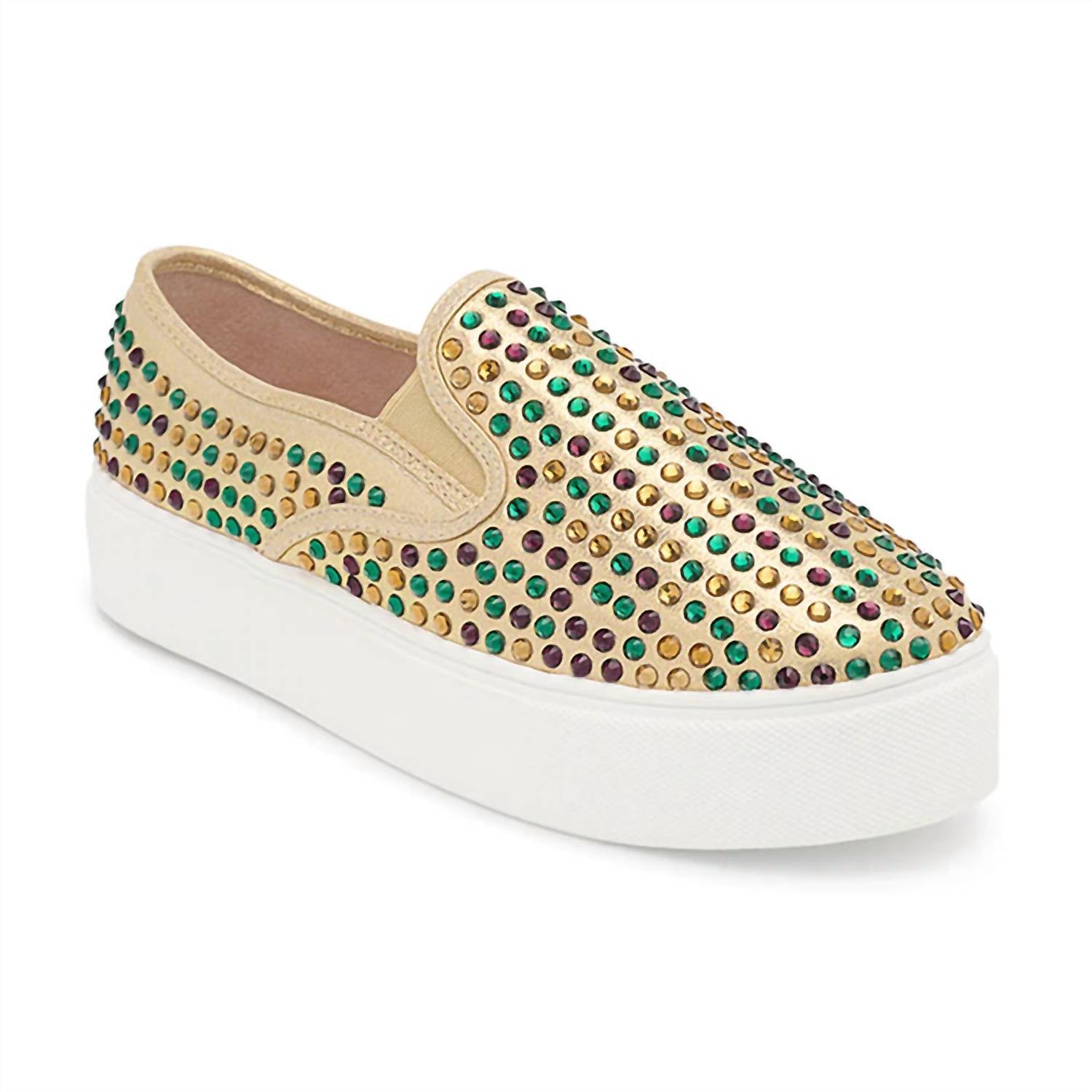 19c92253-ab2a-4c70-9bda-743fe9c6af53-upscale_15k-1500x1500-70 Gabby - Women's Rhinestone Sneakers - Image 1