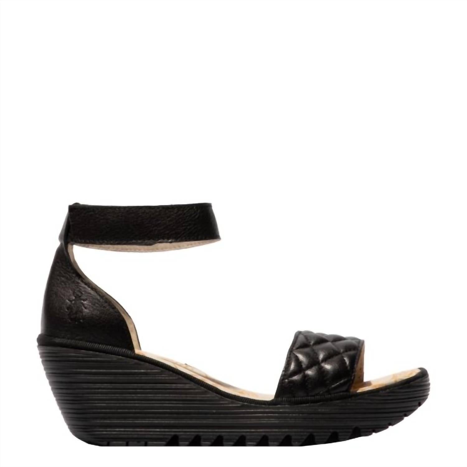 1a63e92d-98d7-445e-b478-9c2255b031a7-upscale_15k-1500x1500-70 Fly London - Women's Yaru Platform Leather Sandal - Image 1