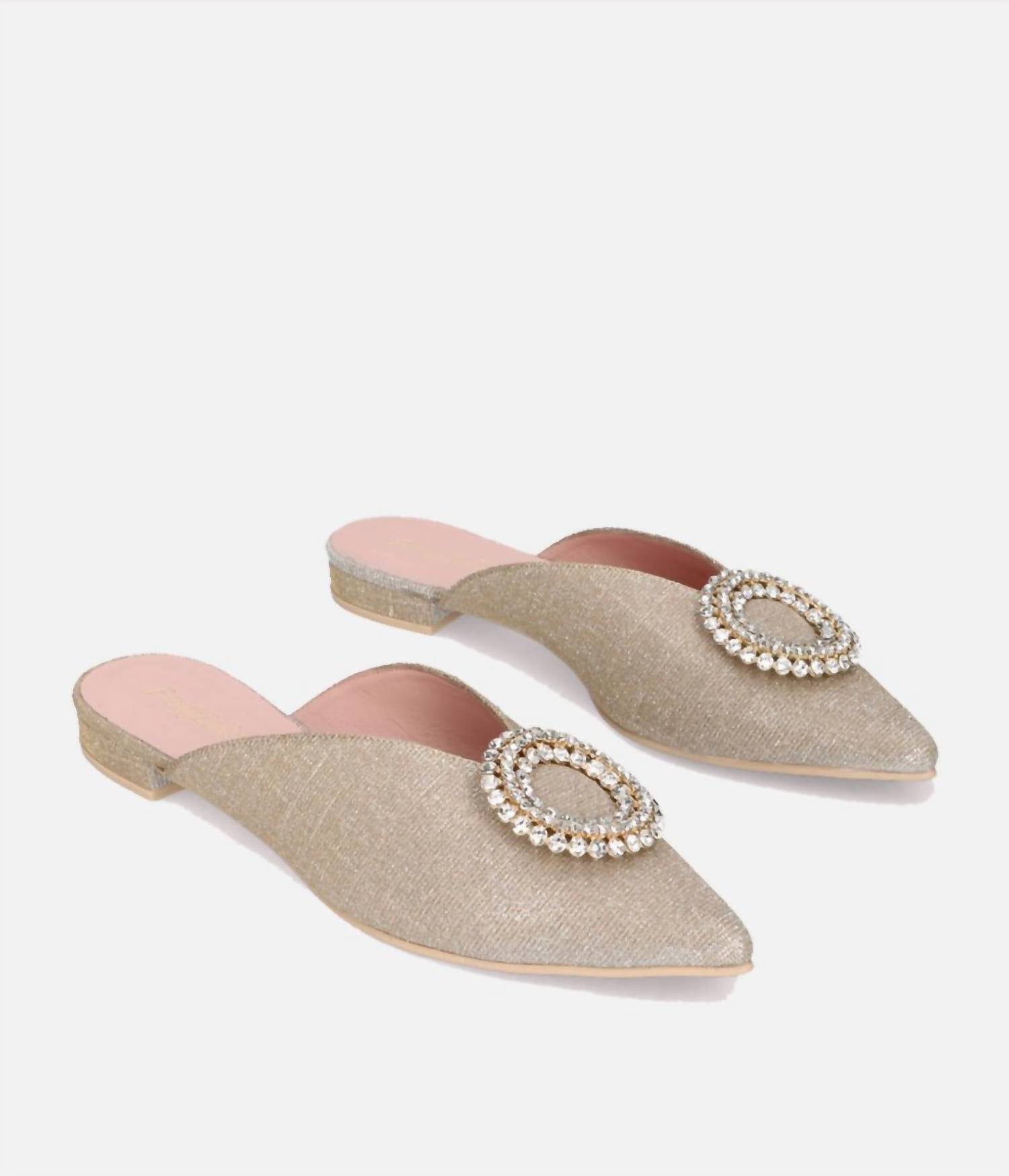 1f9b82d6-a4dc-4011-9a62-c5654183d372-upscale_15k-1500x1500-70 Pretty Ballerinas - Stunning Mule Flats - Image 1