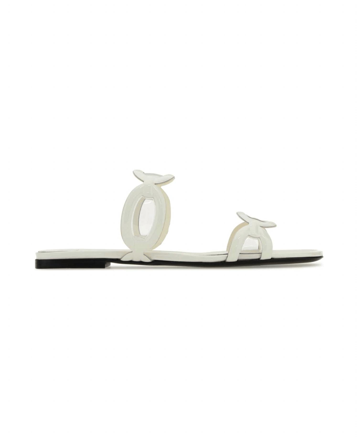 27efec70-83e9-4921-8c5b-e54b59d8d05c-upscale_15k-1500x1500-70 Valentino Garavani - Women's Pvc Chain 1967 Slippers - Image 1