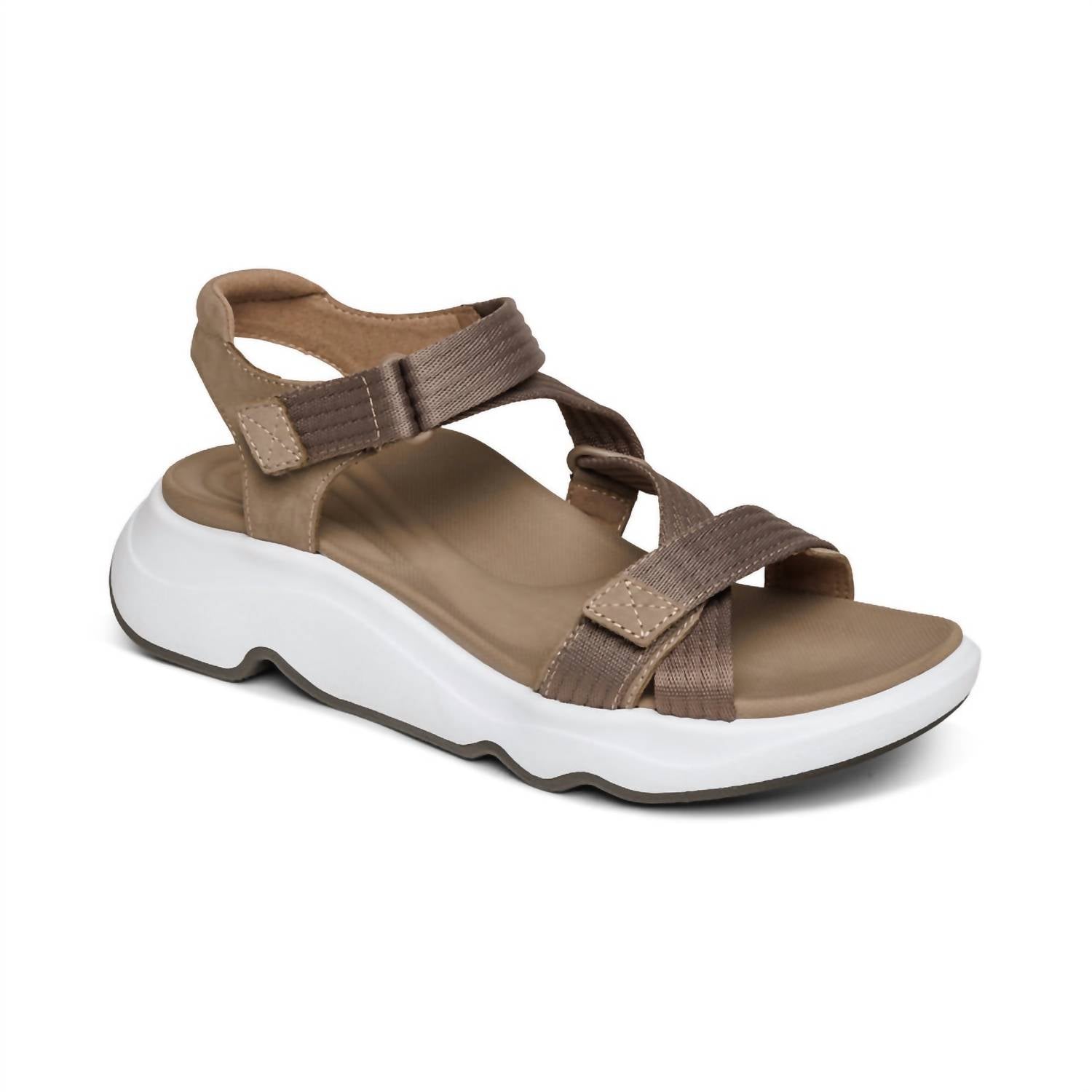 29765404-5693-4e67-9728-5fa42286e0dd-upscale_15k-1500x1500-70 Aetrex - Women's Marz Sandal - Image 1